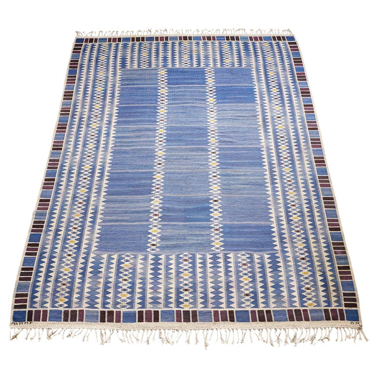 Barbro Nilsson for AB Märta Måås-Fjetterström, Salerno Carpet, ca. 1948