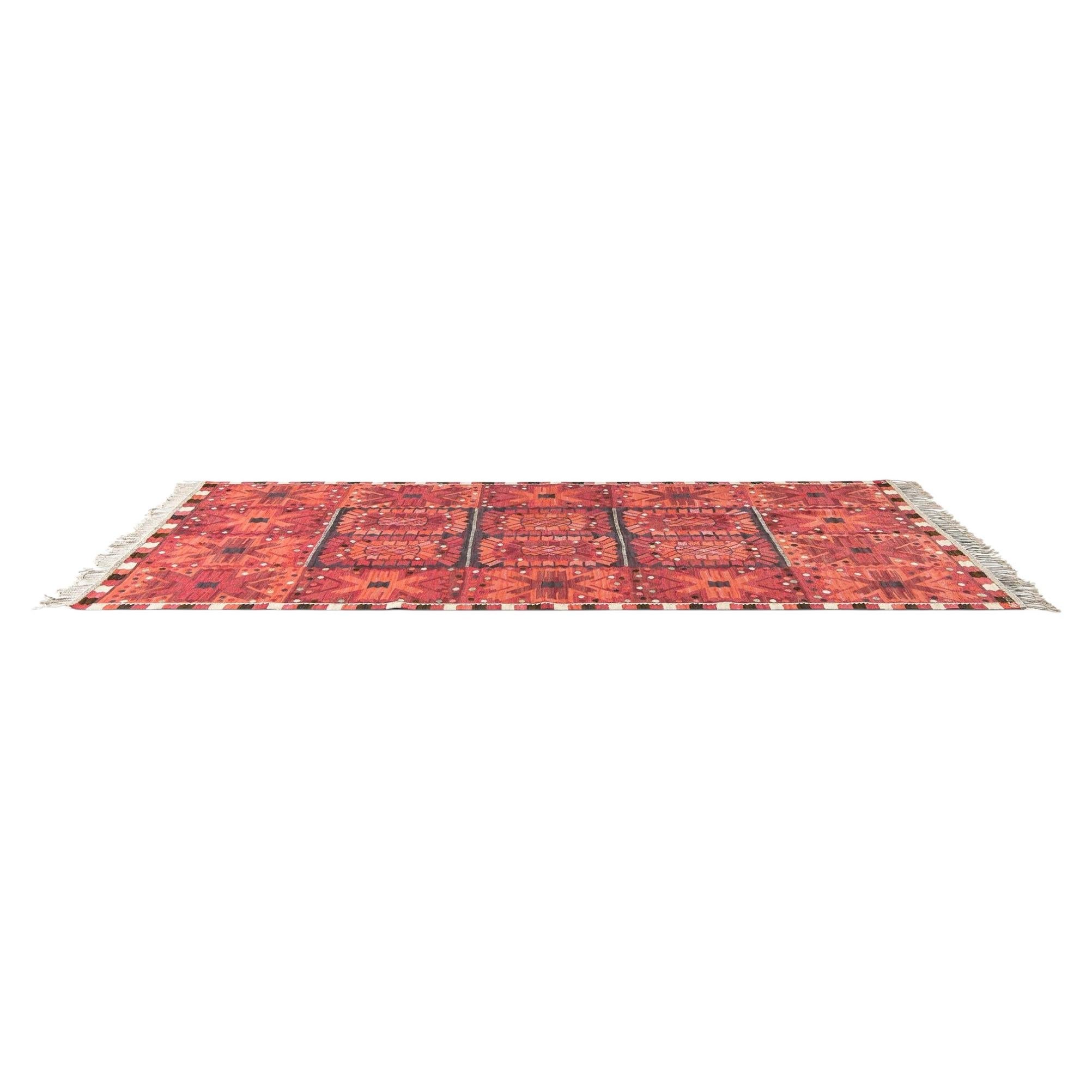 Barbro Nilsson Wool Carpet by Märta Måås-Fjetterström AB, 1950 For Sale