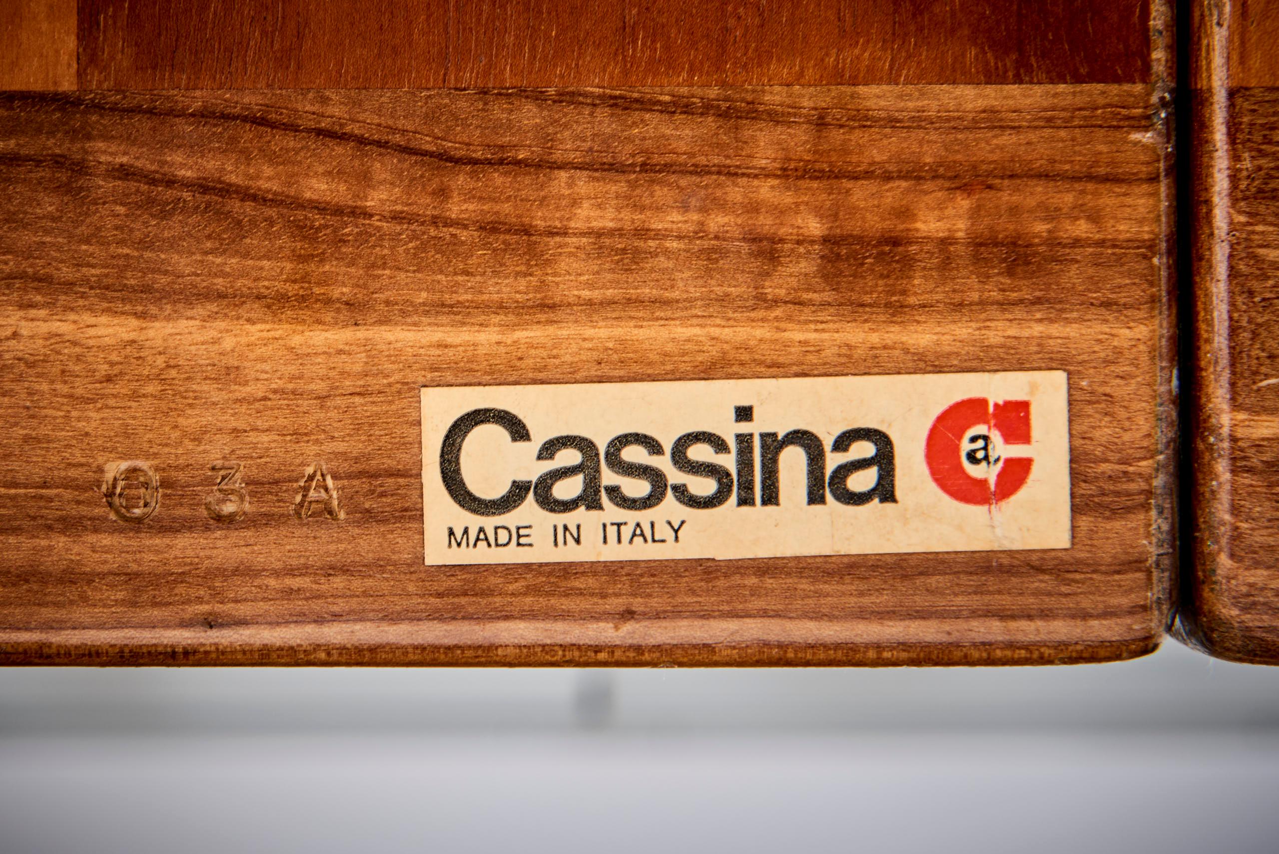 Tavolo da pranzo Barca di Piero De Martini per Cassina, anni '70 in vendita 6