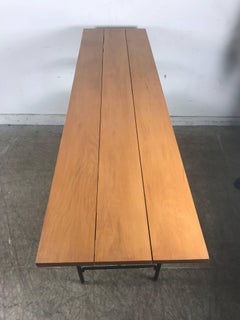 Barcalo Iron and Wood Tiered Table, Desk, Server