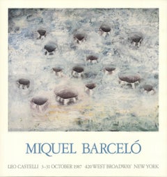 1987 d'après Miguel Barcelo « Five Holes » 