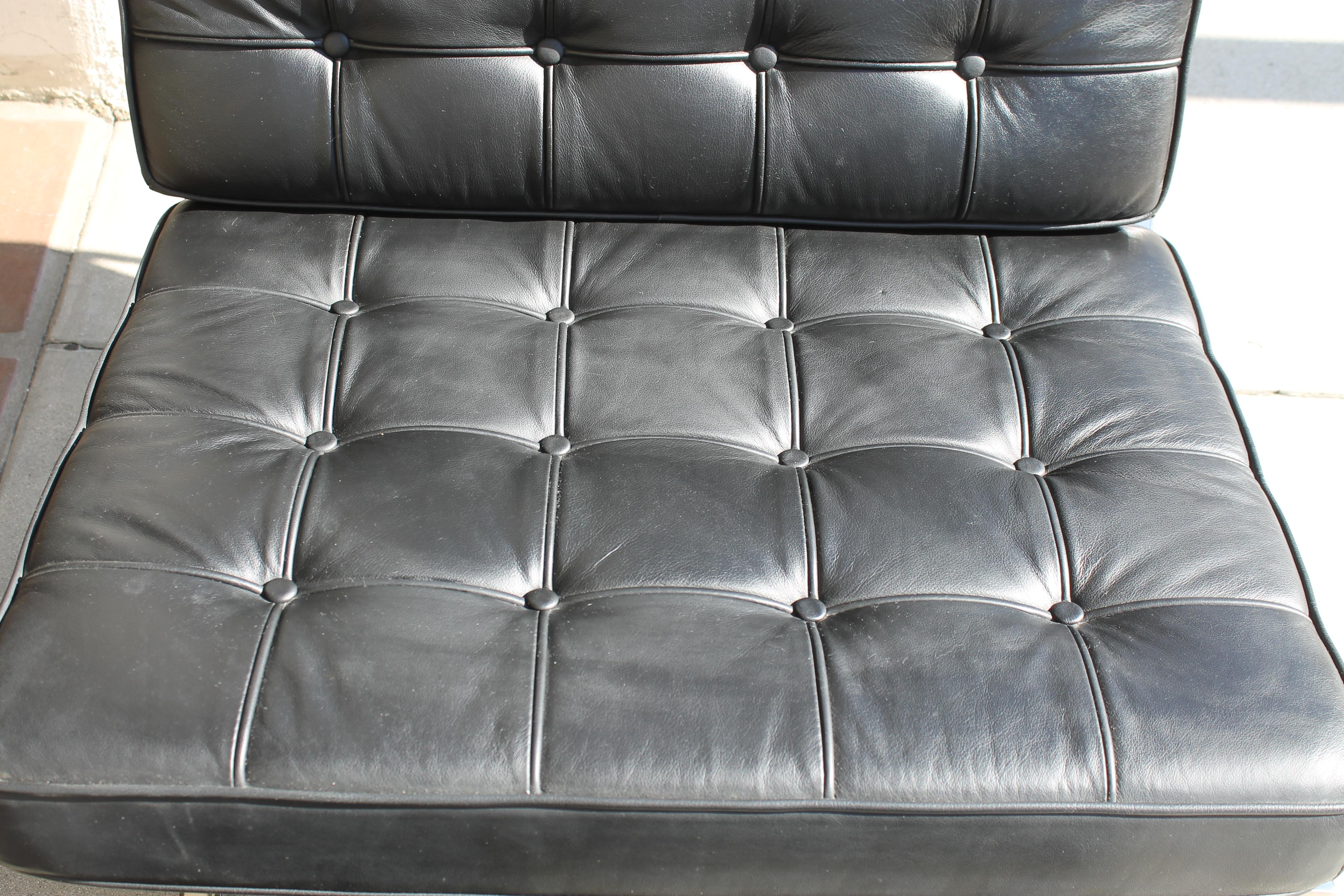 American Barcelona Chair and Ottoman
