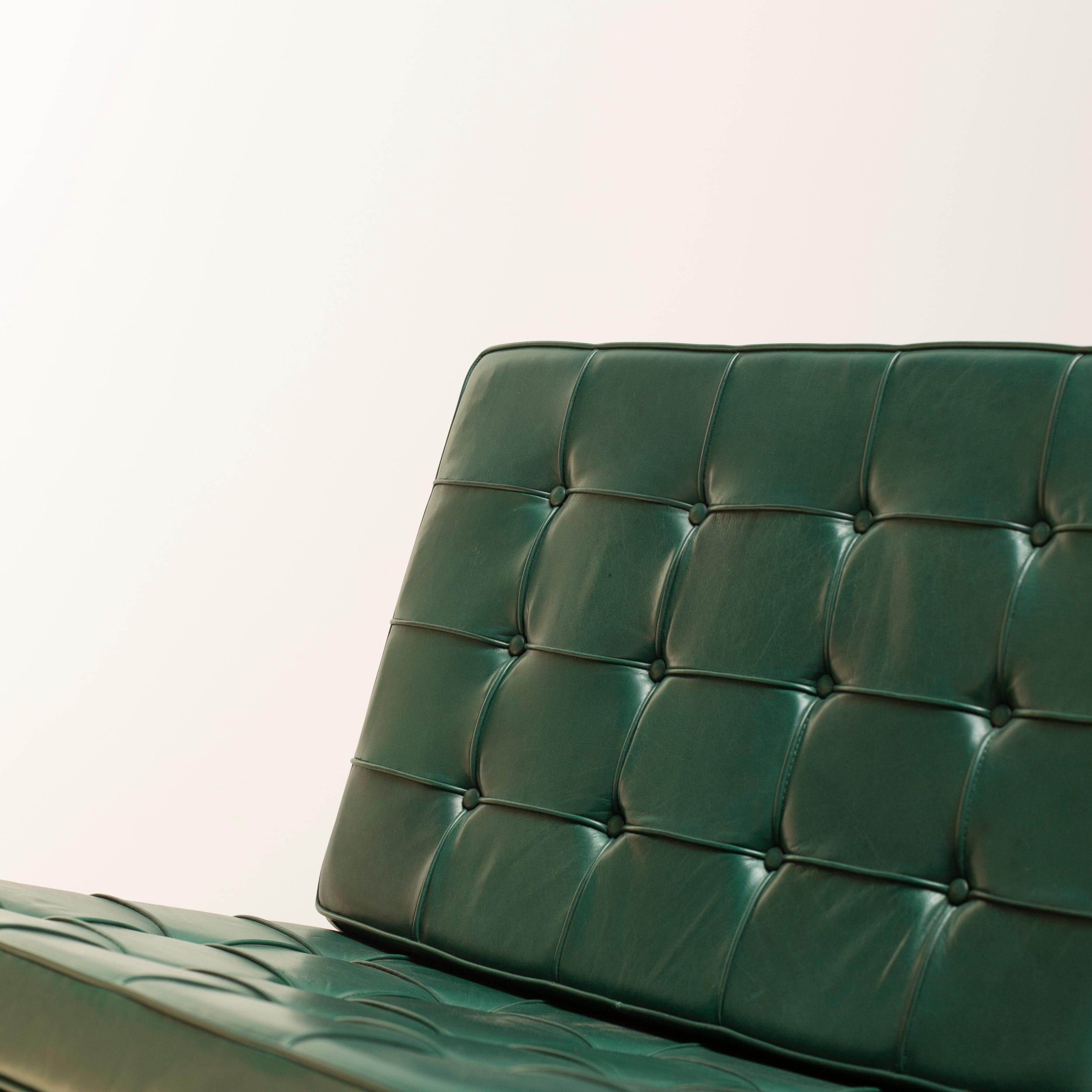 Chaise et ottoman Barcelona:: Ludwig Mies van del Rohe:: années 1960 5