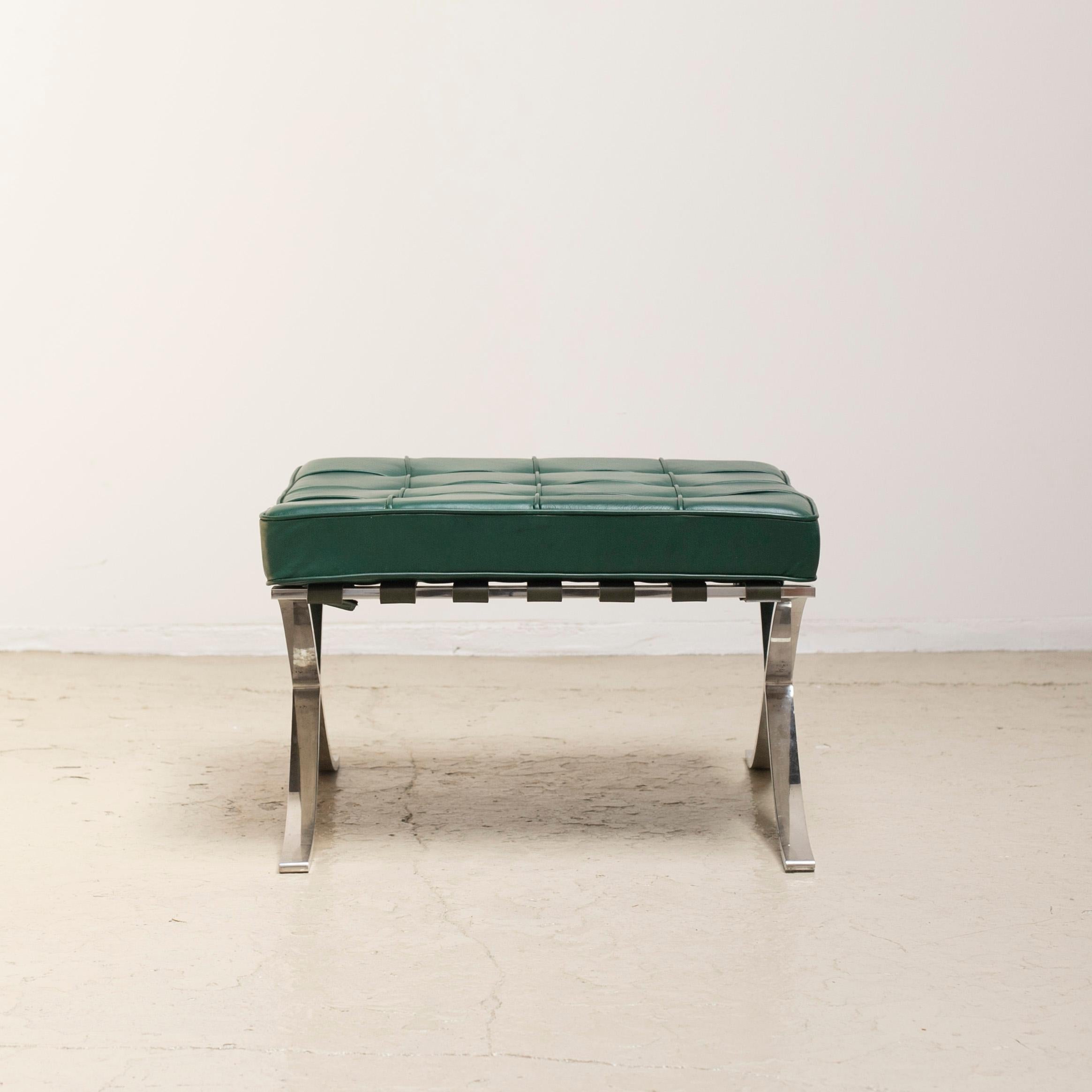 Chaise et ottoman Barcelona:: Ludwig Mies van del Rohe:: années 1960 8