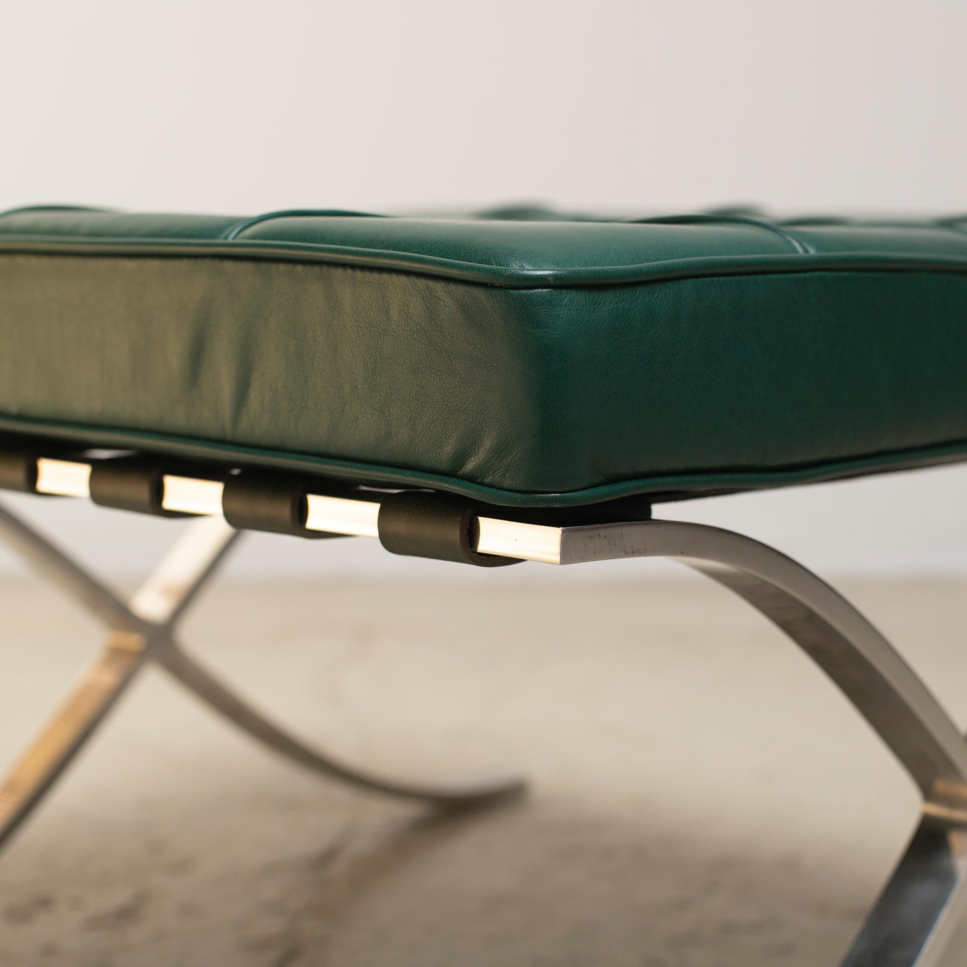 Chaise et ottoman Barcelona:: Ludwig Mies van del Rohe:: années 1960 11