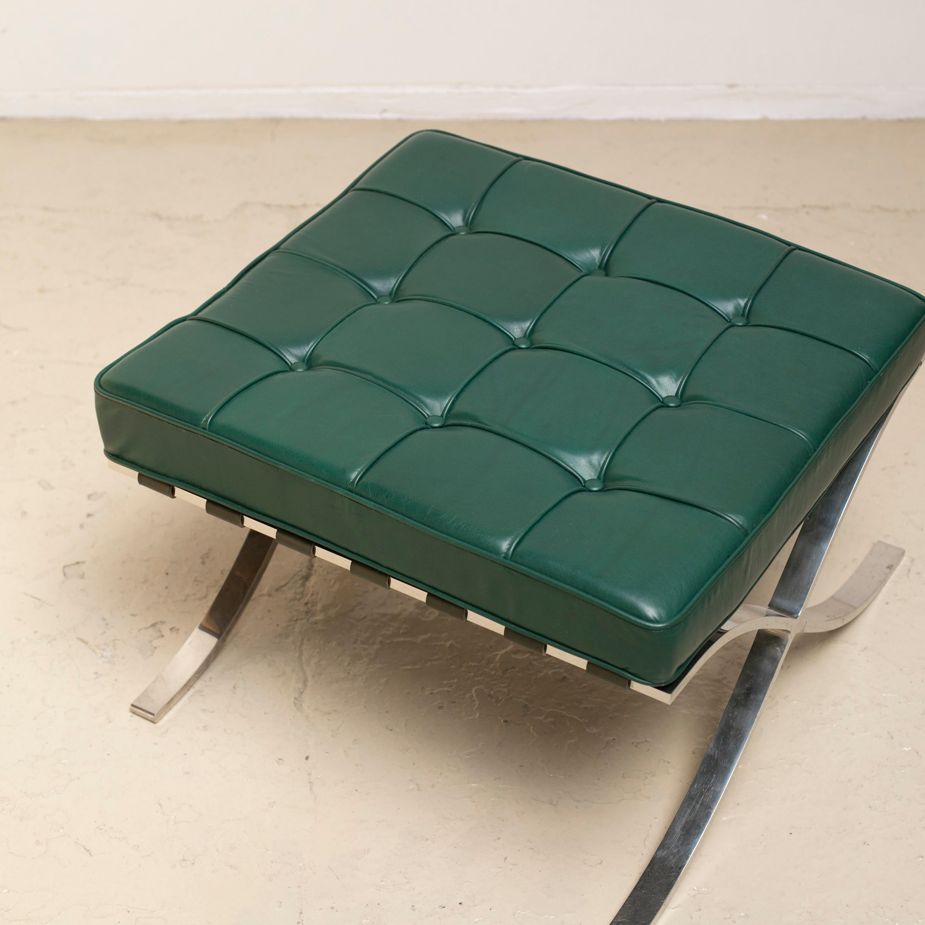 Chaise et ottoman Barcelona:: Ludwig Mies van del Rohe:: années 1960 12