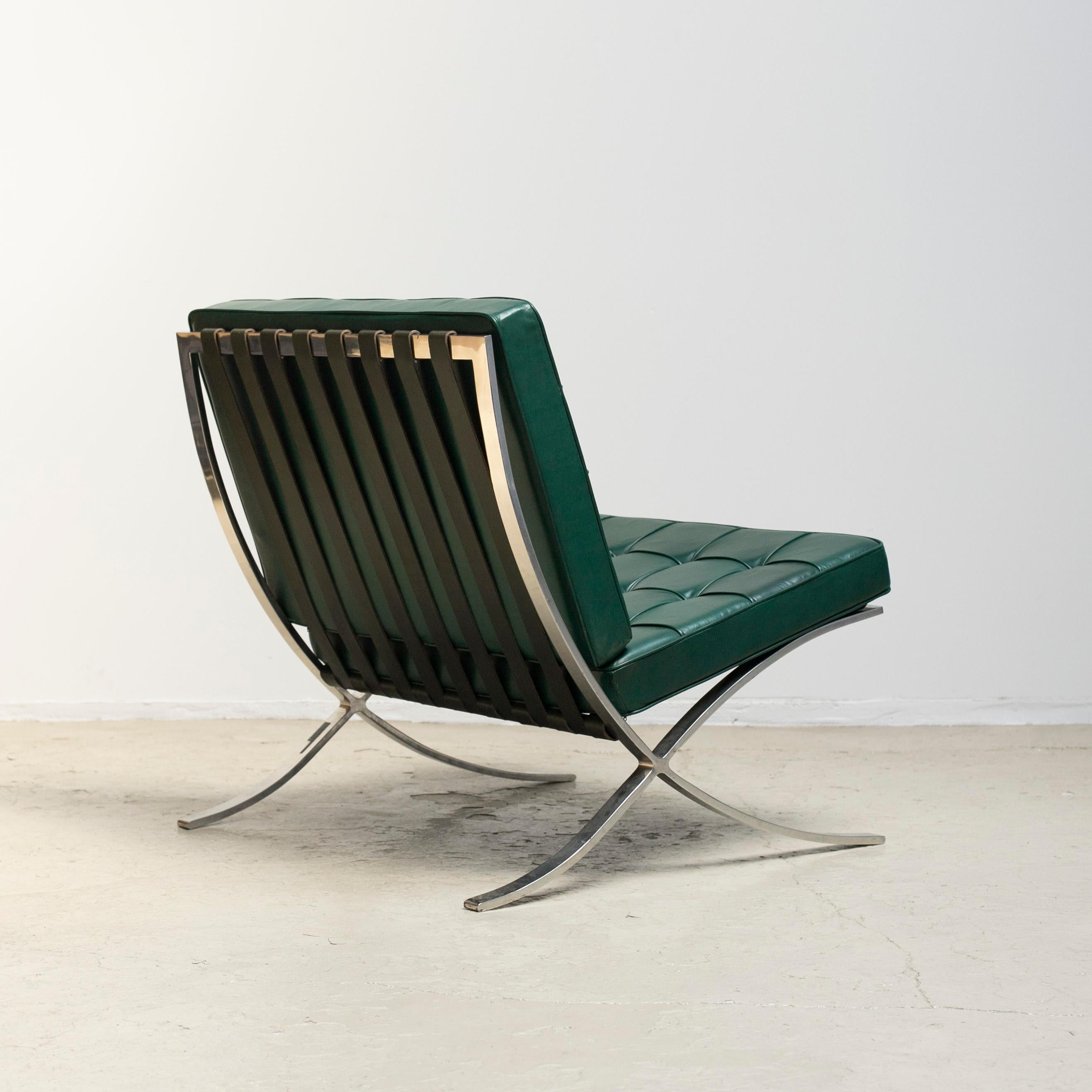Chaise et ottoman Barcelona:: Ludwig Mies van del Rohe:: années 1960 3