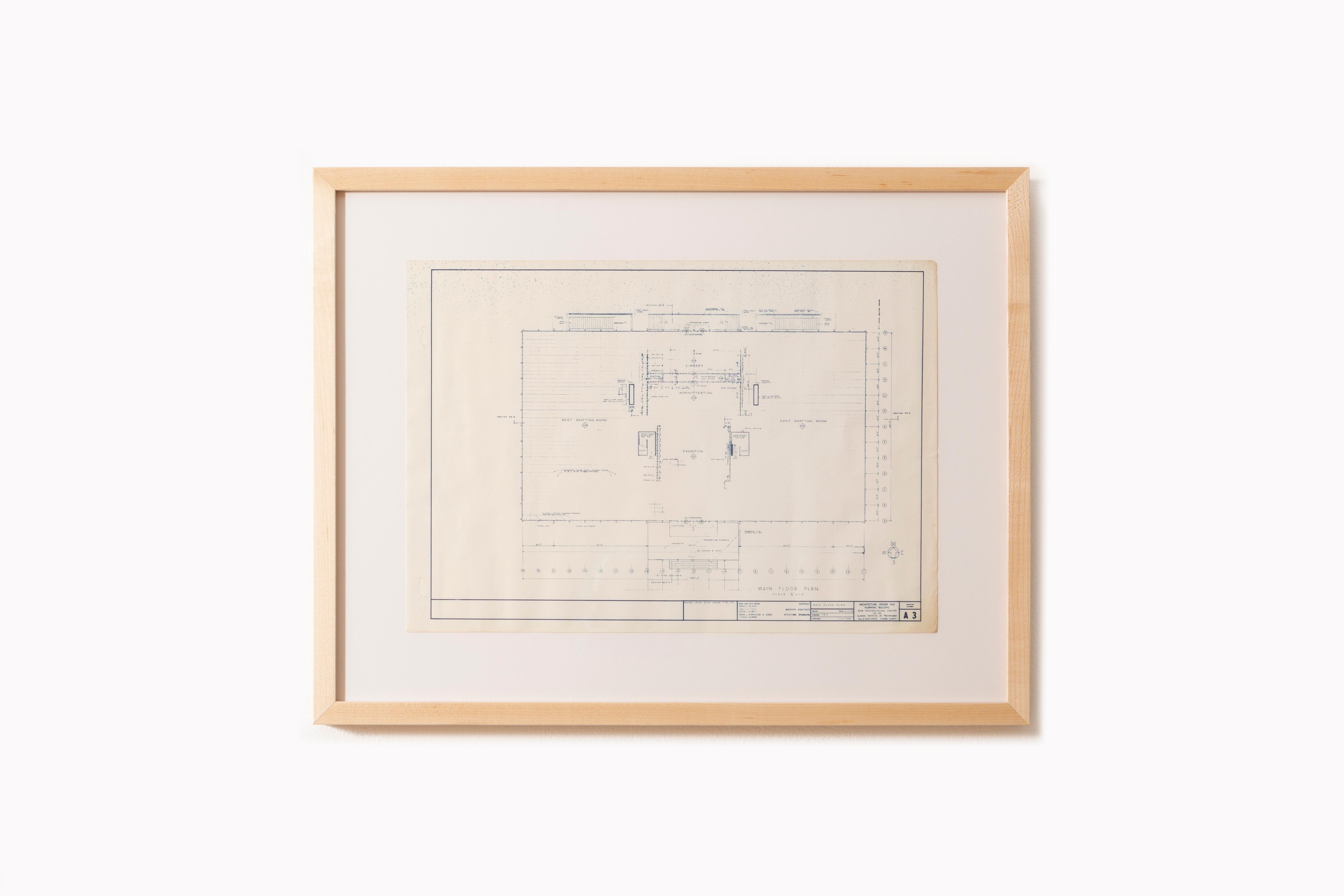 Bauhaus Barcelona Chair Blueprint