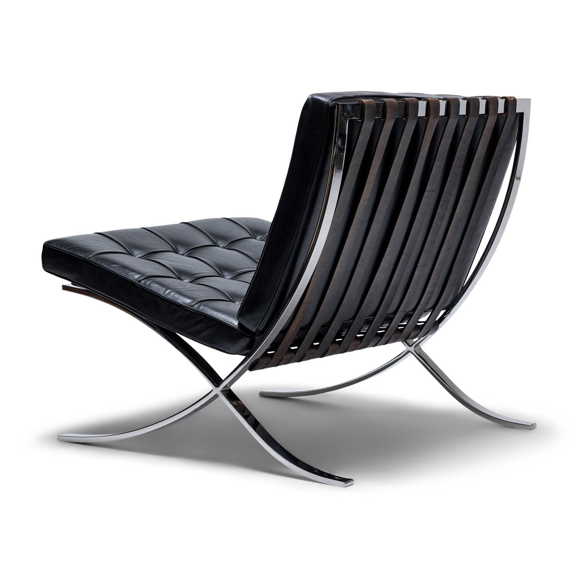 American Barcelona' Chair by Ludwig Mies van der Rohe for Knoll, 1929 For Sale