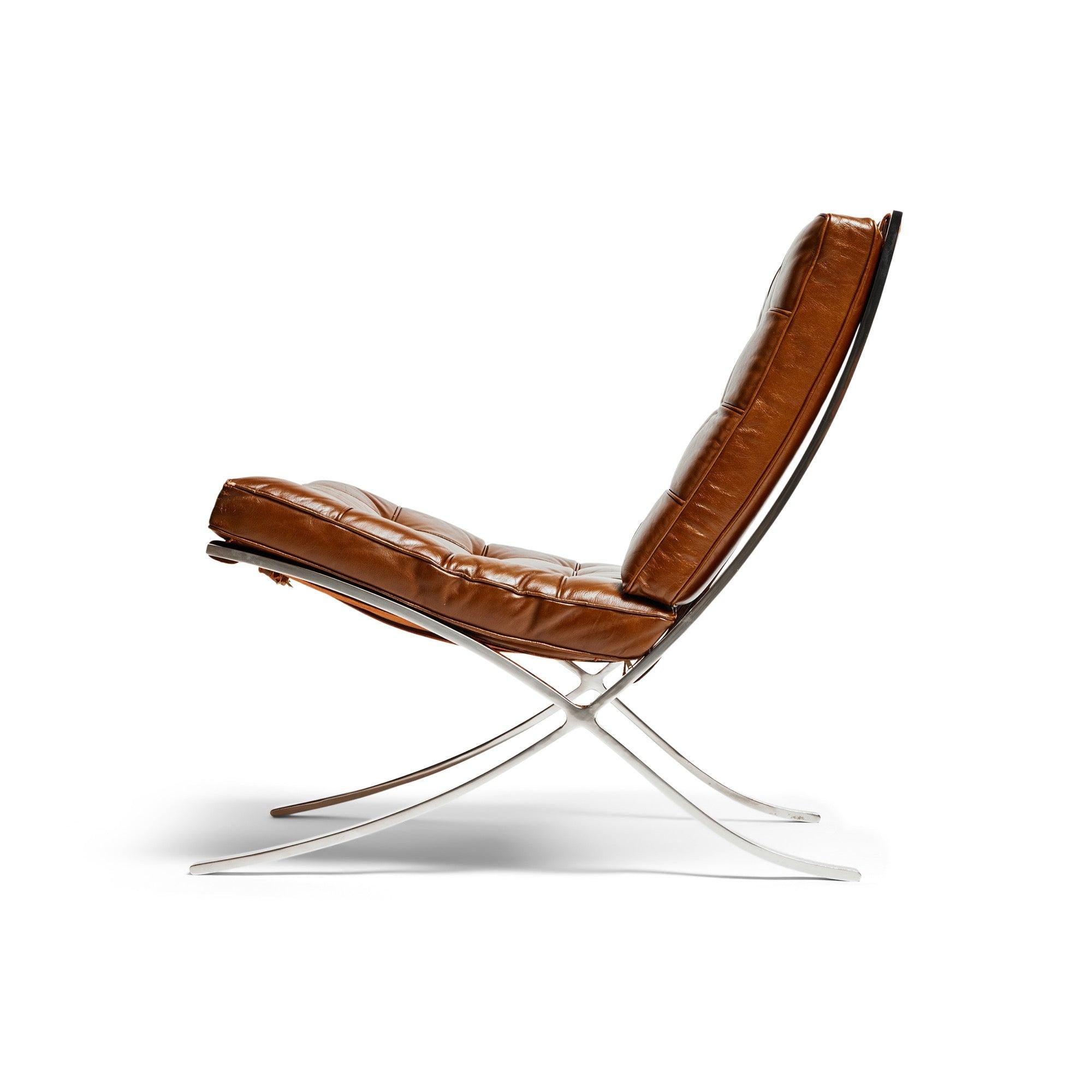 Barcelona' Chair by Ludwig Mies van der Rohe for Knoll, 1929 In Excellent Condition For Sale In Sagaponack, NY