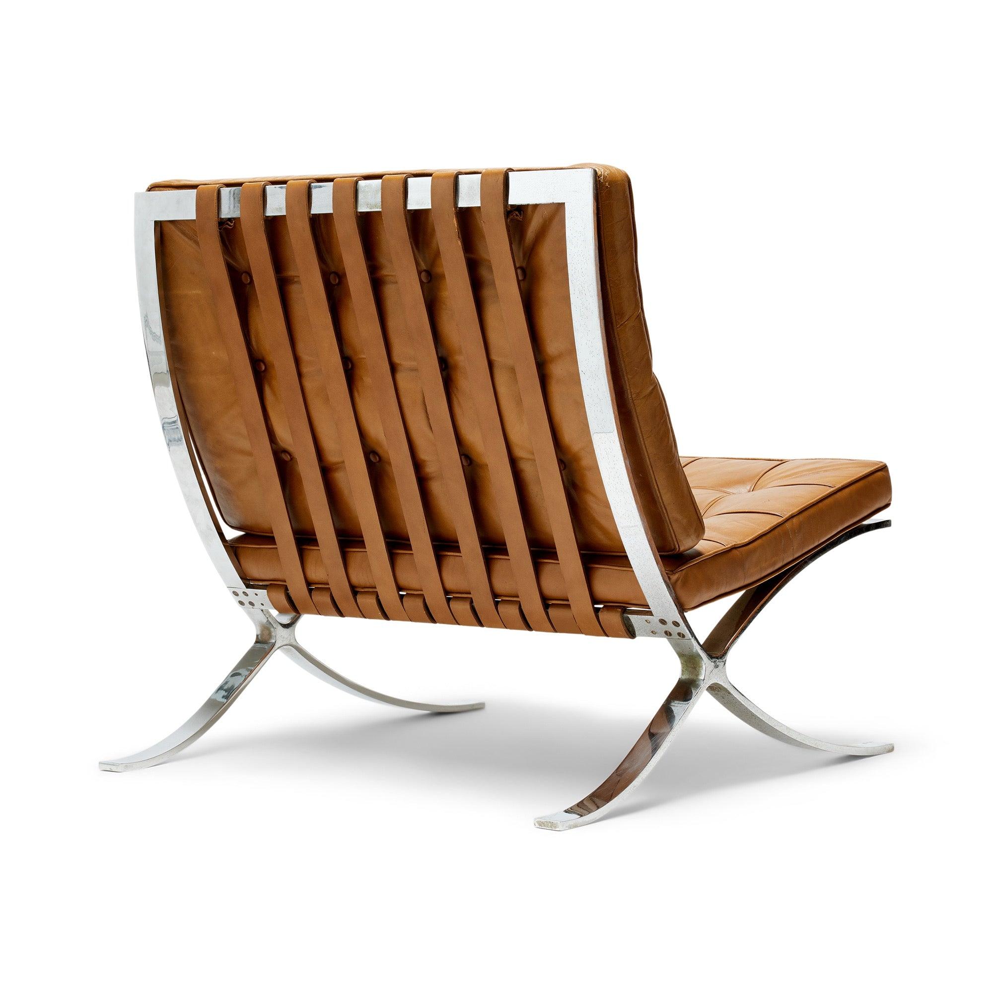 Barcelona-Stuhl von Ludwig Mies van der Rohe für Knoll, 1929 im Zustand „Hervorragend“ im Angebot in Sagaponack, NY