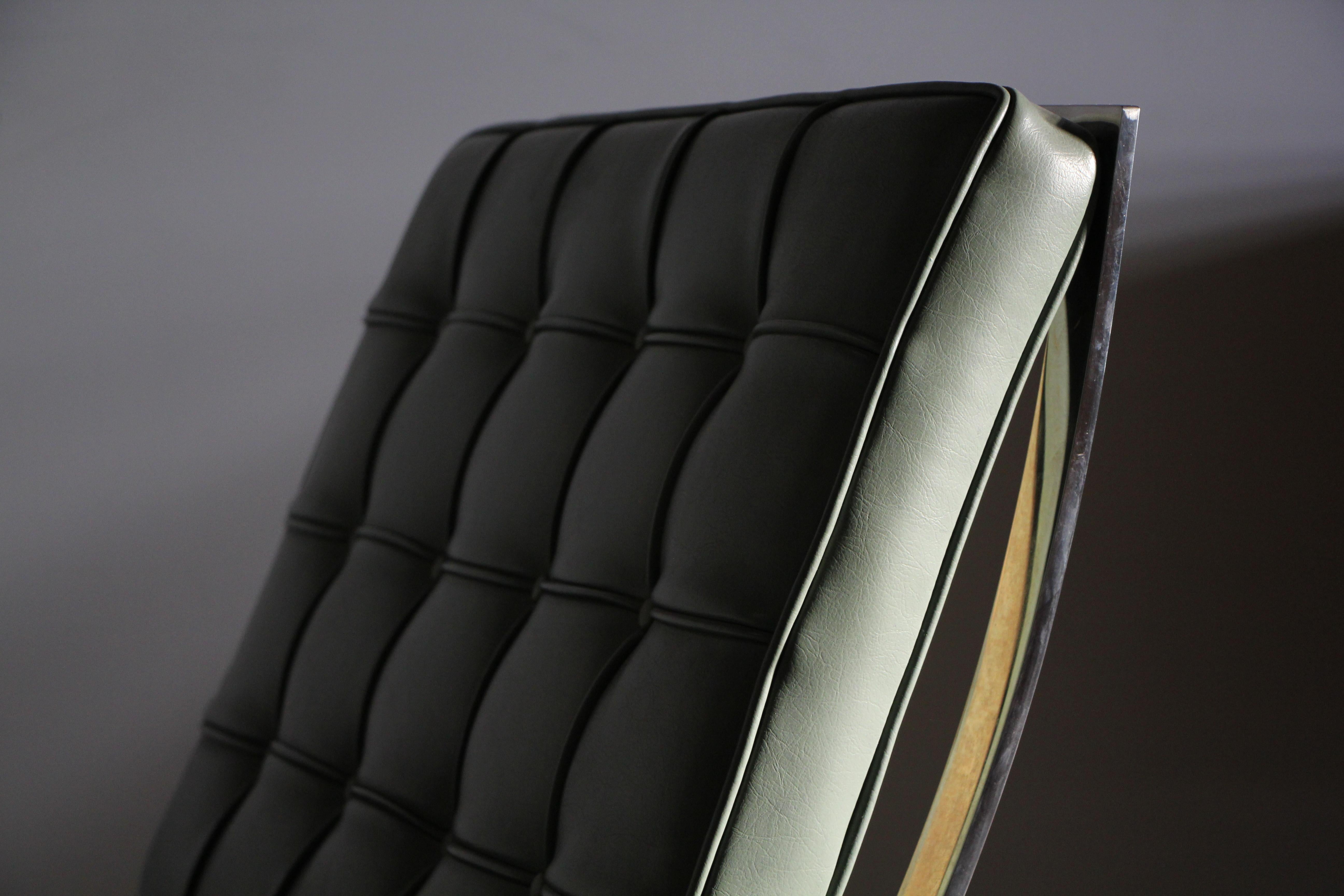 German Barcelona Chairs from Richard Neutra's Lovell Health House, 1940s For Sale