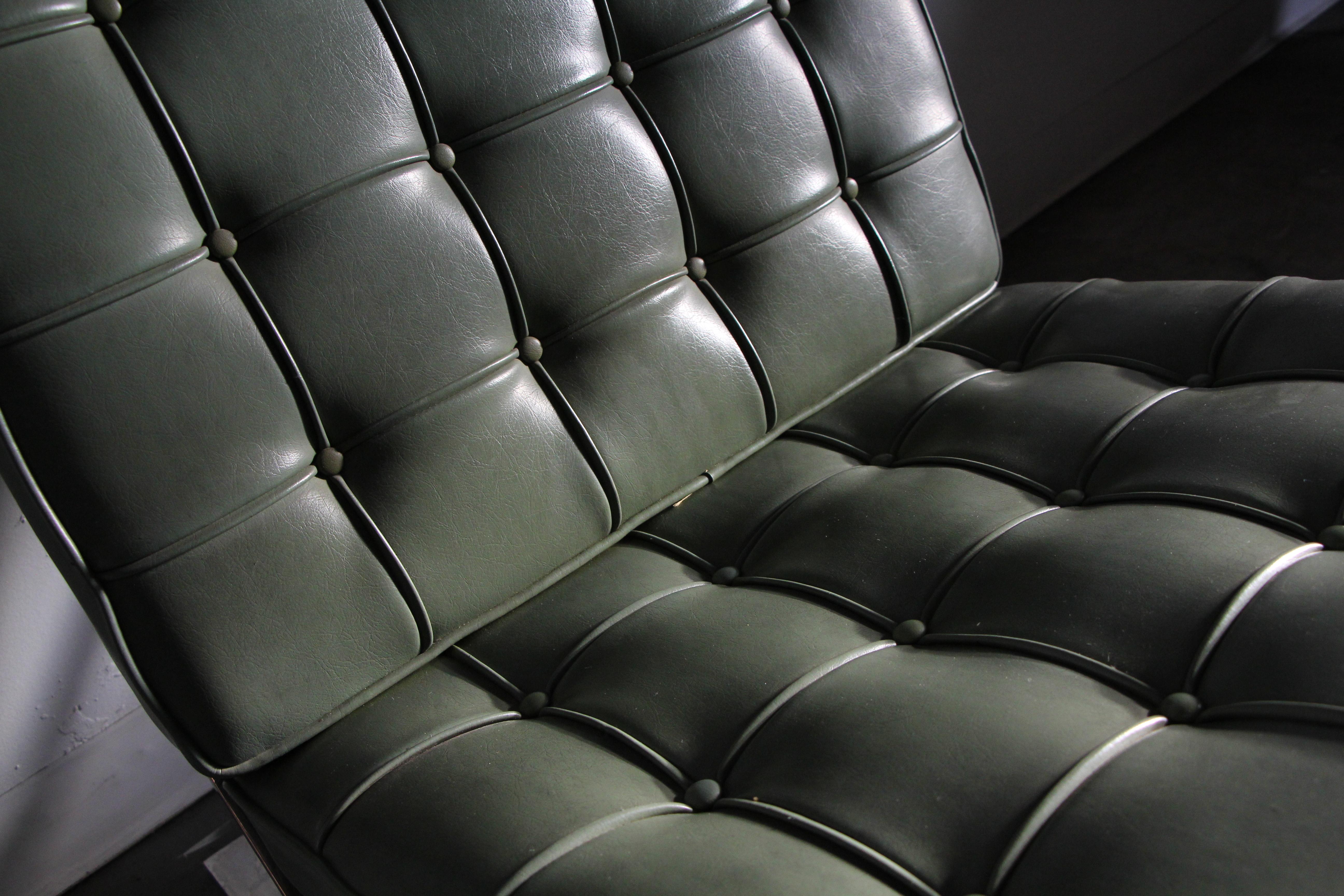 Barcelona Chairs from Richard Neutra's Lovell Health House, 1940s For Sale 2