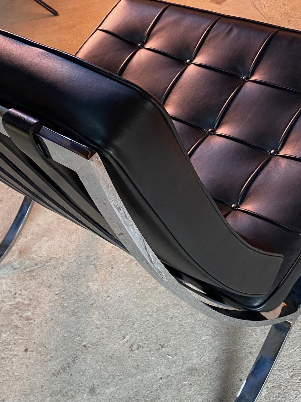 Barcelona Chairs & Stools by Knoll Studio Mies van der Rohe, USA, circa 2014 5