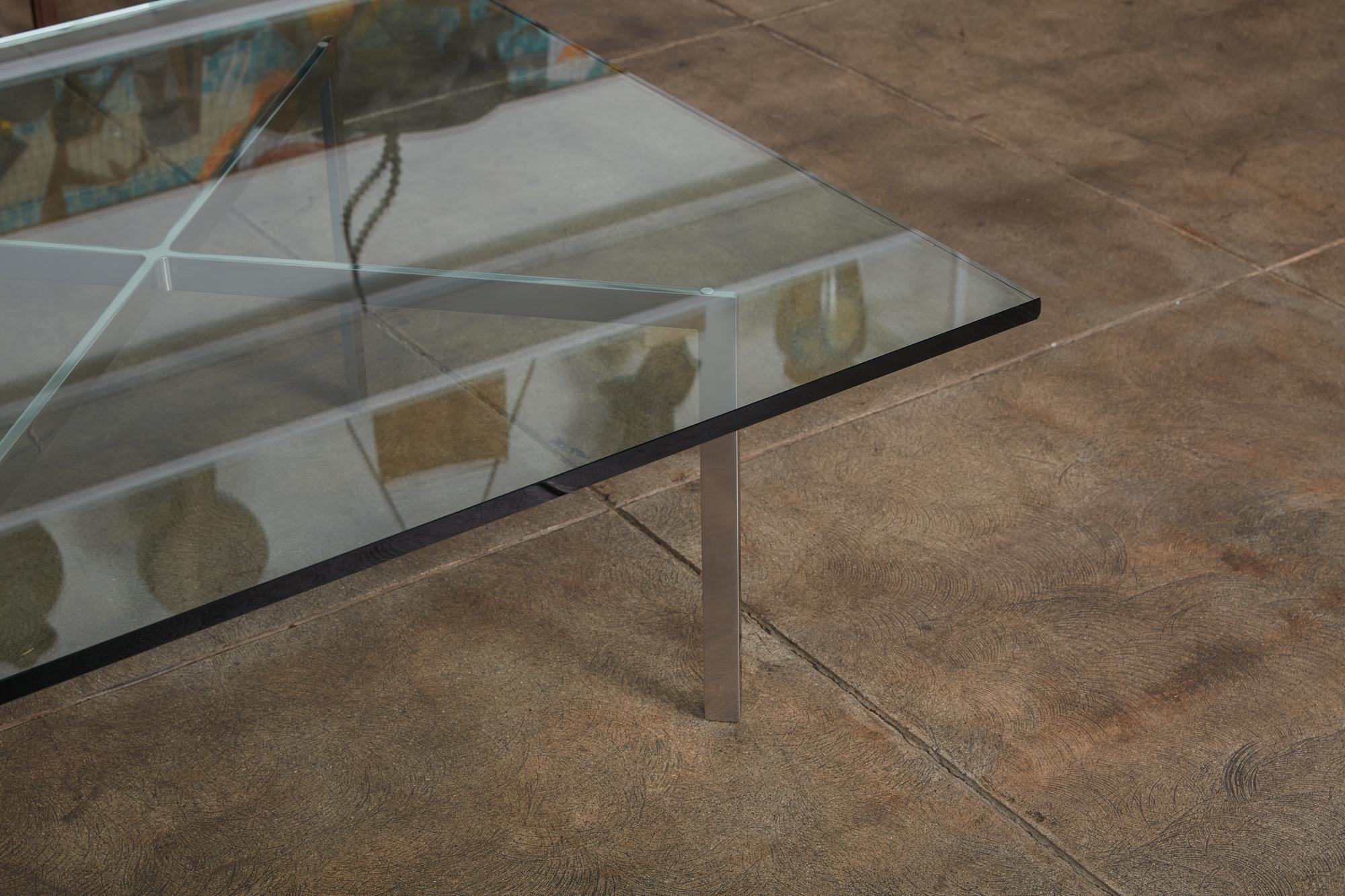 Bauhaus Barcelona Coffee Table by Ludwig Mies van der Rohe for Knoll