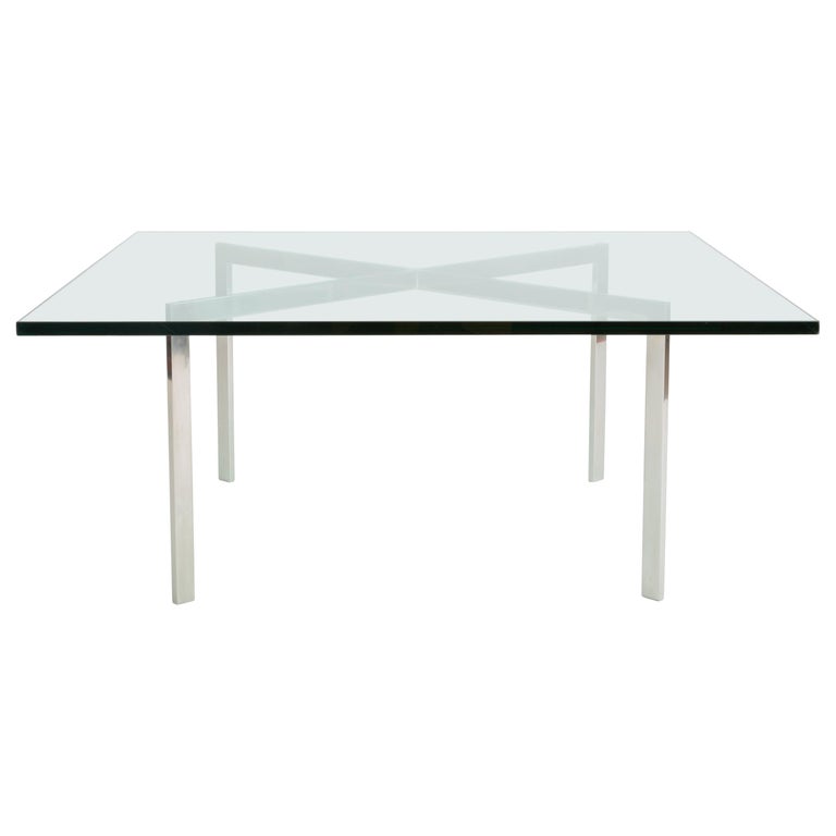 Barcelona Coffee Table By Ludwig Mies Van Der Rohe For Knoll For