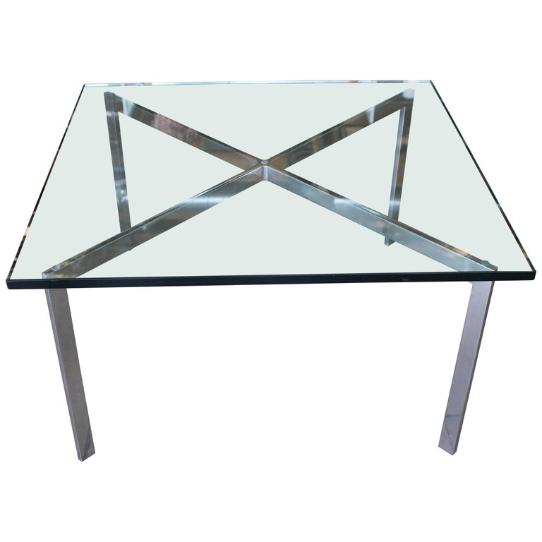 Barcelona Coffee Table by Ludwig Mies van der Rohe for Knoll For
