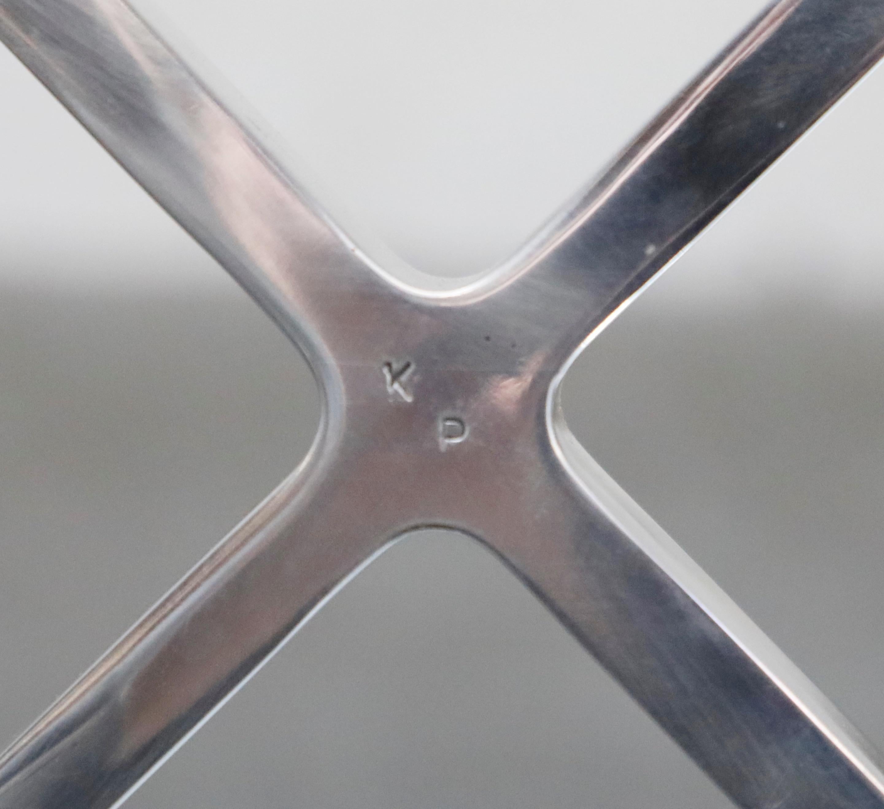 Barcelona Coffee Table by Mies van der Rohe for Knoll International, Signed In Excellent Condition In Los Angeles, CA
