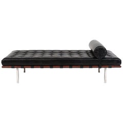 Retro Barcelona Daybed by Ludwig Mies van der Rohe for Knoll