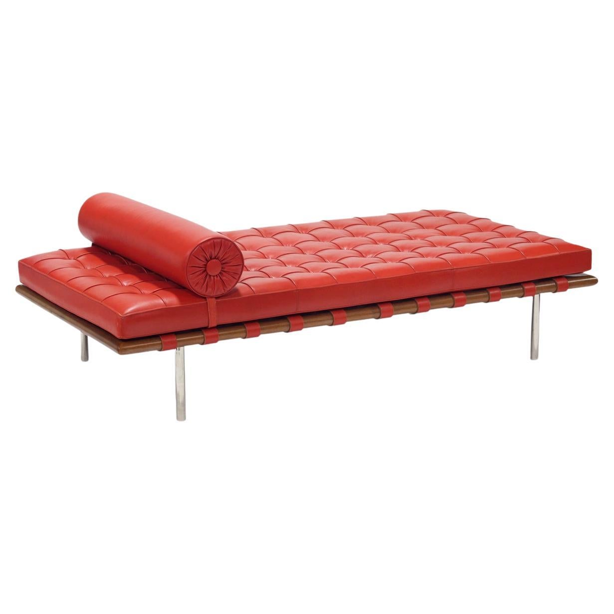 Barcelona Daybed by Ludwig Mies van der Rohe for Knoll For Sale