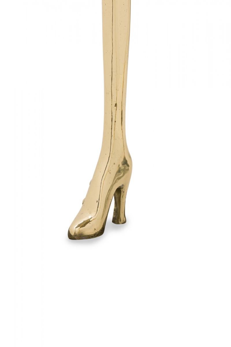 Contemporary Barcelona Design / Salvador Dali Sculptural Solid Polished Brass 