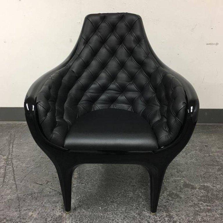 Leather Barcelona Designs “Poltrona Showtime” Chair by Jaime Hayon For Sale