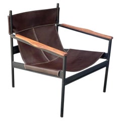 Barcelona-Lounge-Sessel von Cisco Brothers, Leder, Mid-Century-Modern