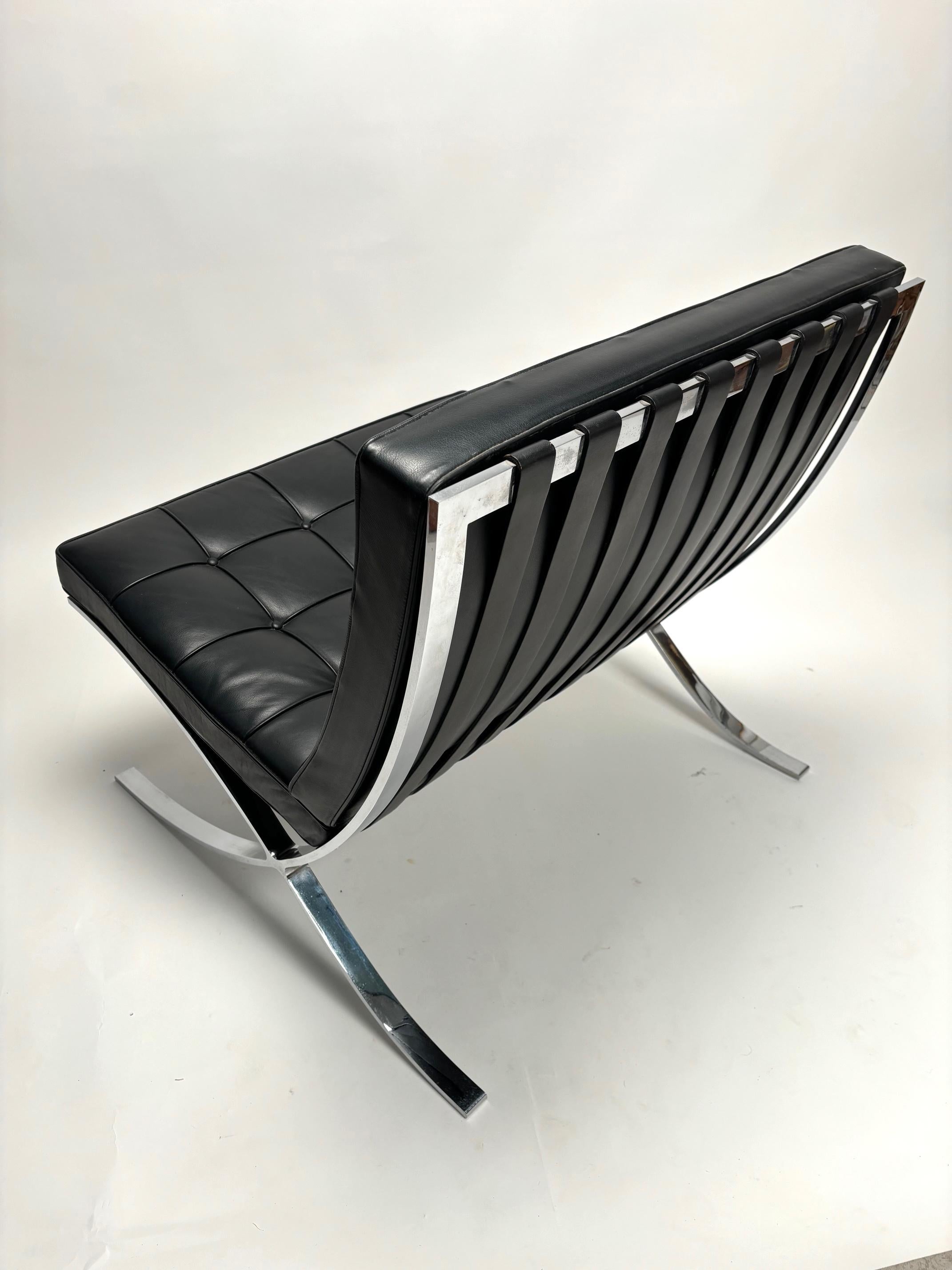 Sedie da salotto Barcelona di Mies van der Rohe per Knoll International (Firmato) in vendita 5