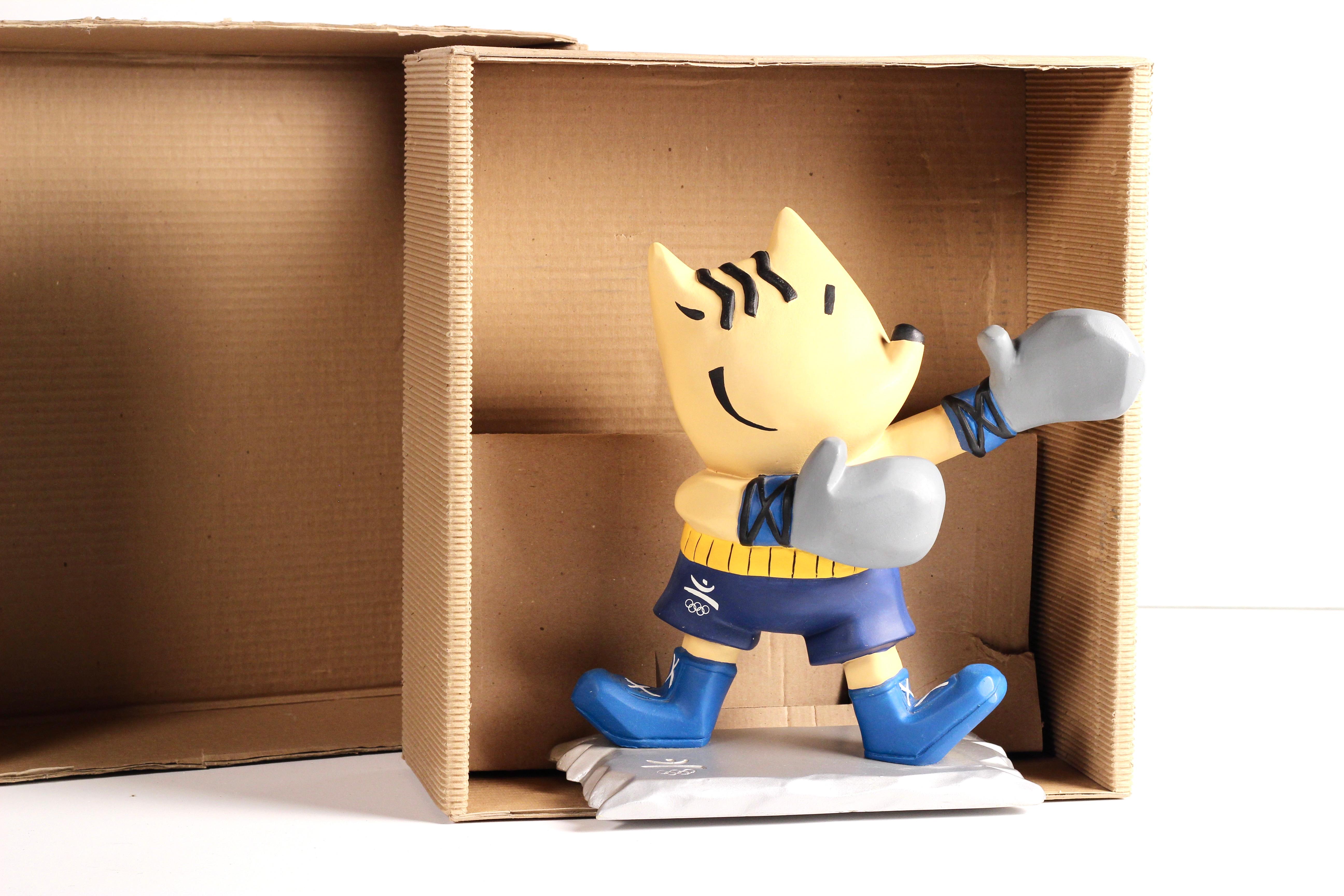Barcelona Olympische Box Mascot Cobi (1992) von Javier Mariscal im Angebot 6