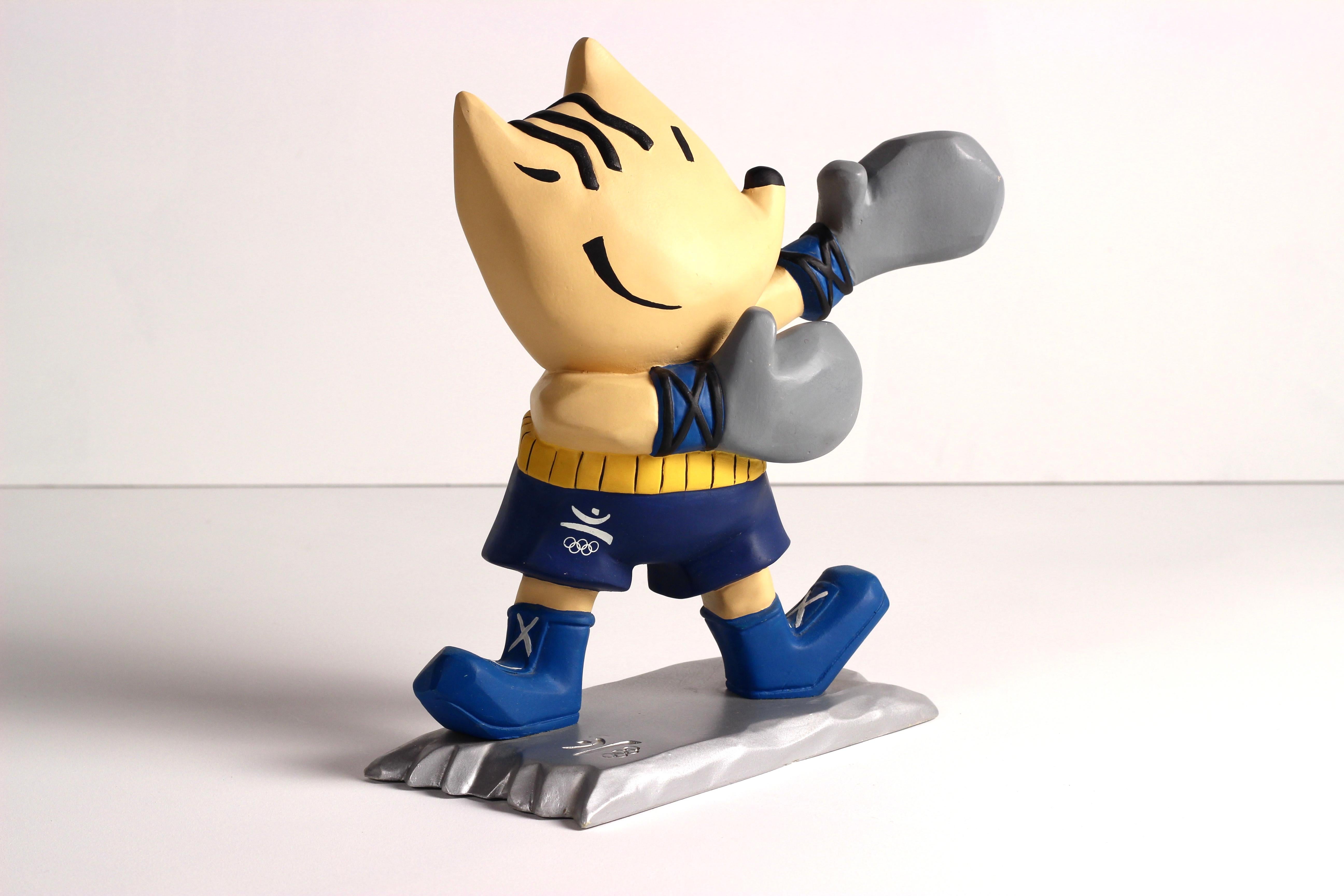 Barcelona Olympische Box Mascot Cobi (1992) von Javier Mariscal im Angebot 1
