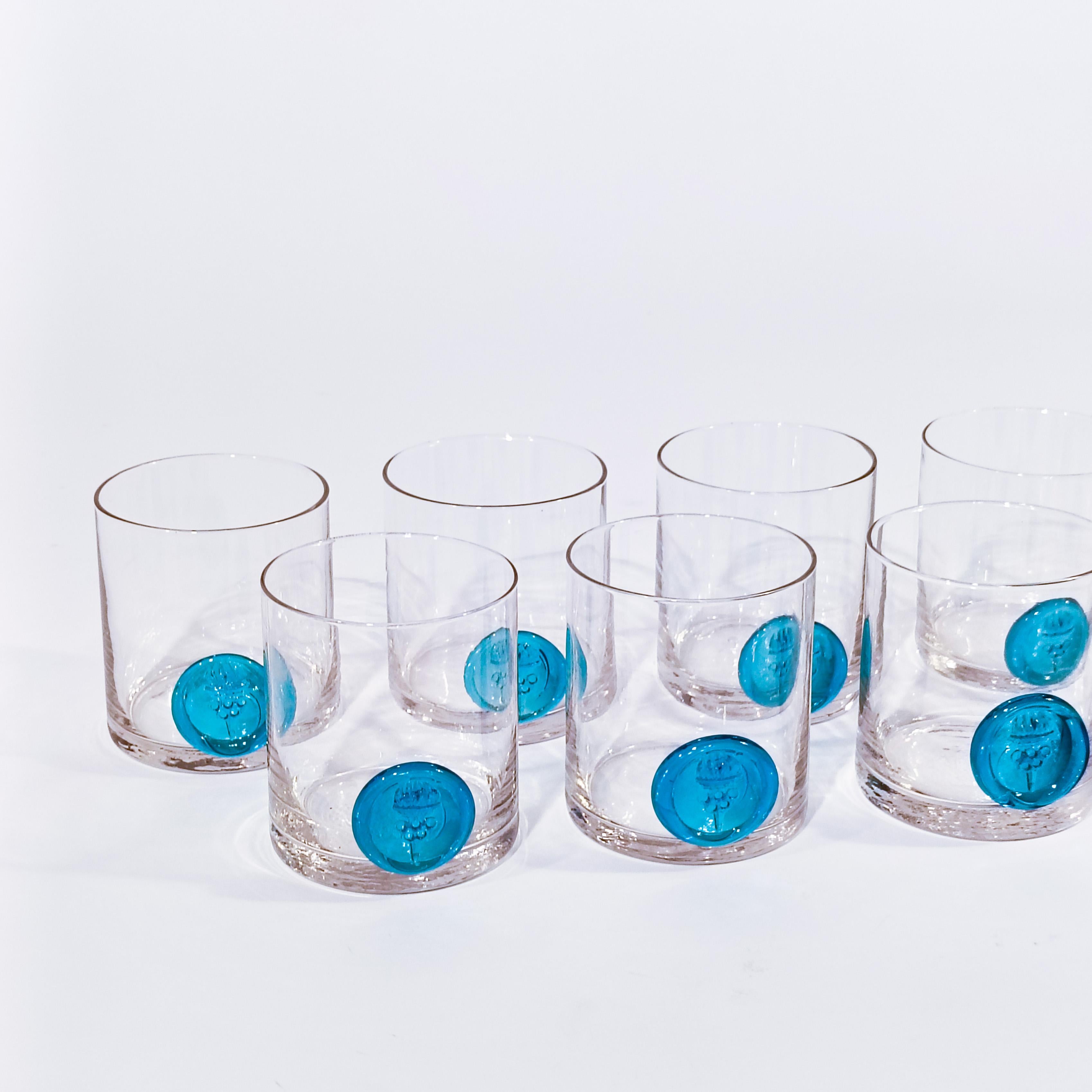 Barcelona Olympic Games hand-blown glasses by Gordiola, Spain, 1992 For Sale 3