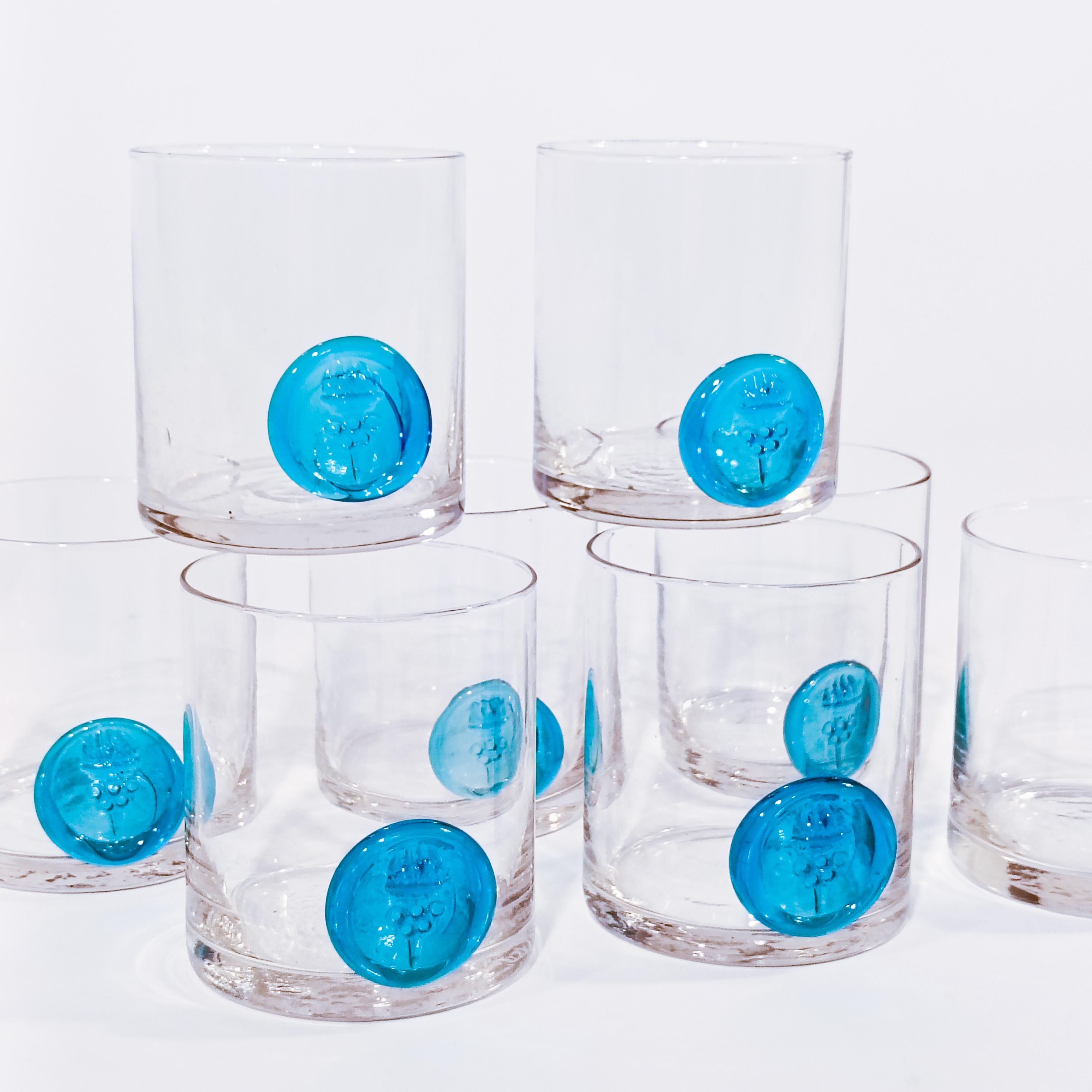 Barcelona Olympic Games hand-blown glasses by Gordiola, Spain, 1992 For Sale 1