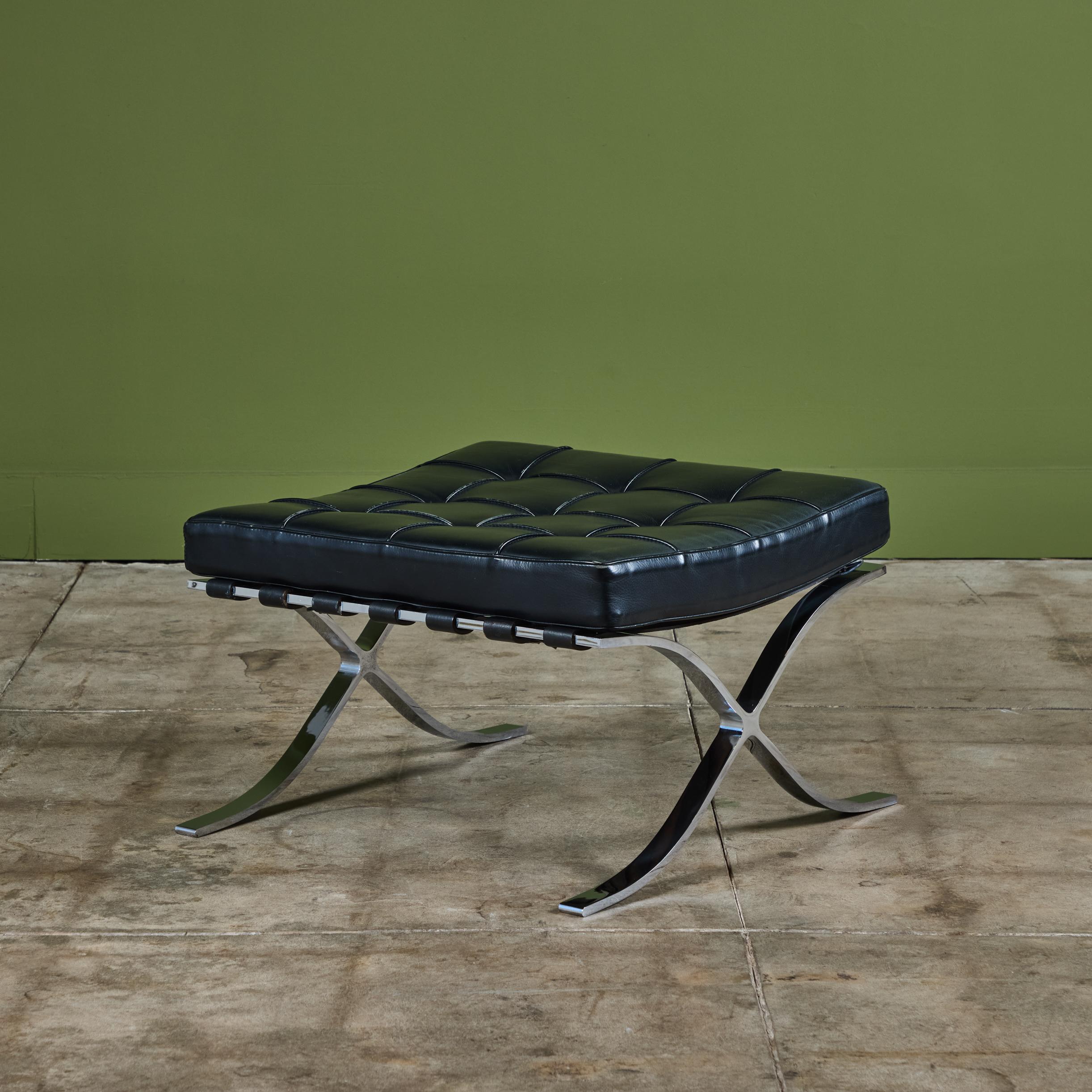 Otomana Barcelona de Mies van der Rohe para Alivar en Bueno estado para la venta en Los Angeles, CA