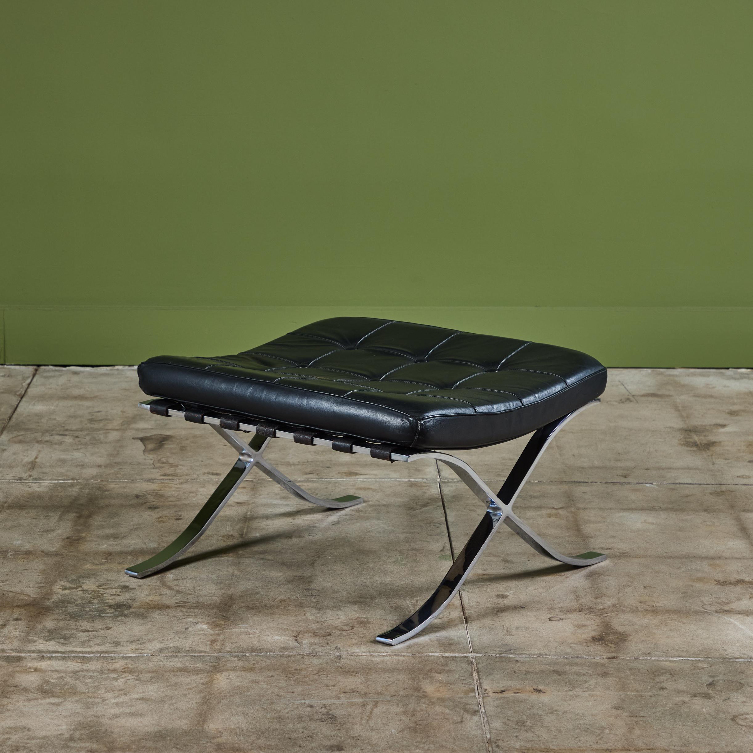 Barcelona-Ottomane von Mies van der Rohe für Knoll (Leder) im Angebot