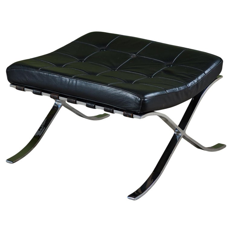 Barcelona Ottoman by Mies van der Rohe for Knoll For Sale at 1stDibs