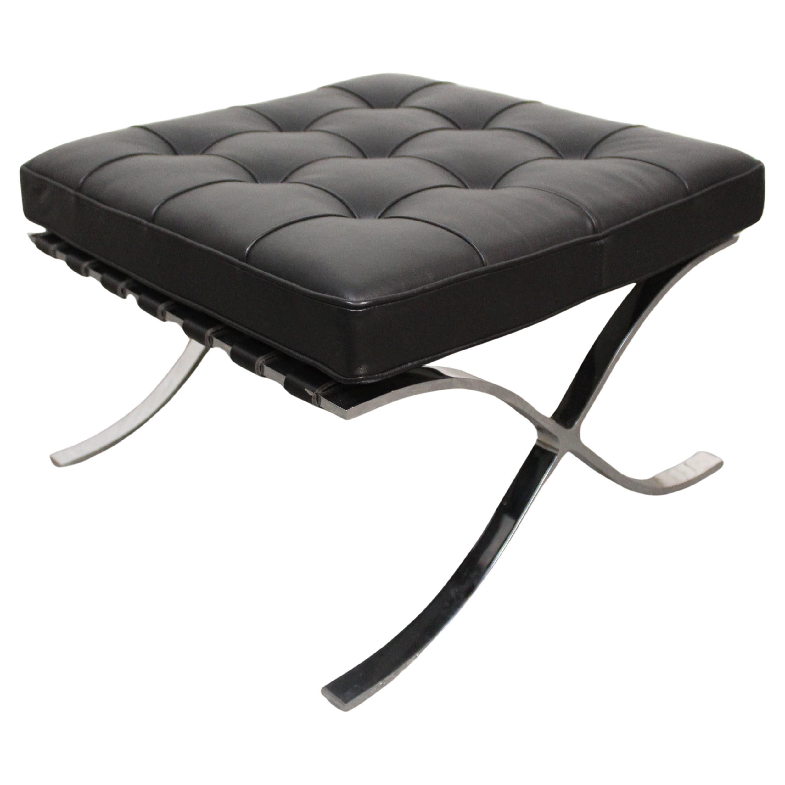 Barcelona Stool by Ludwig Mies van der Rohe