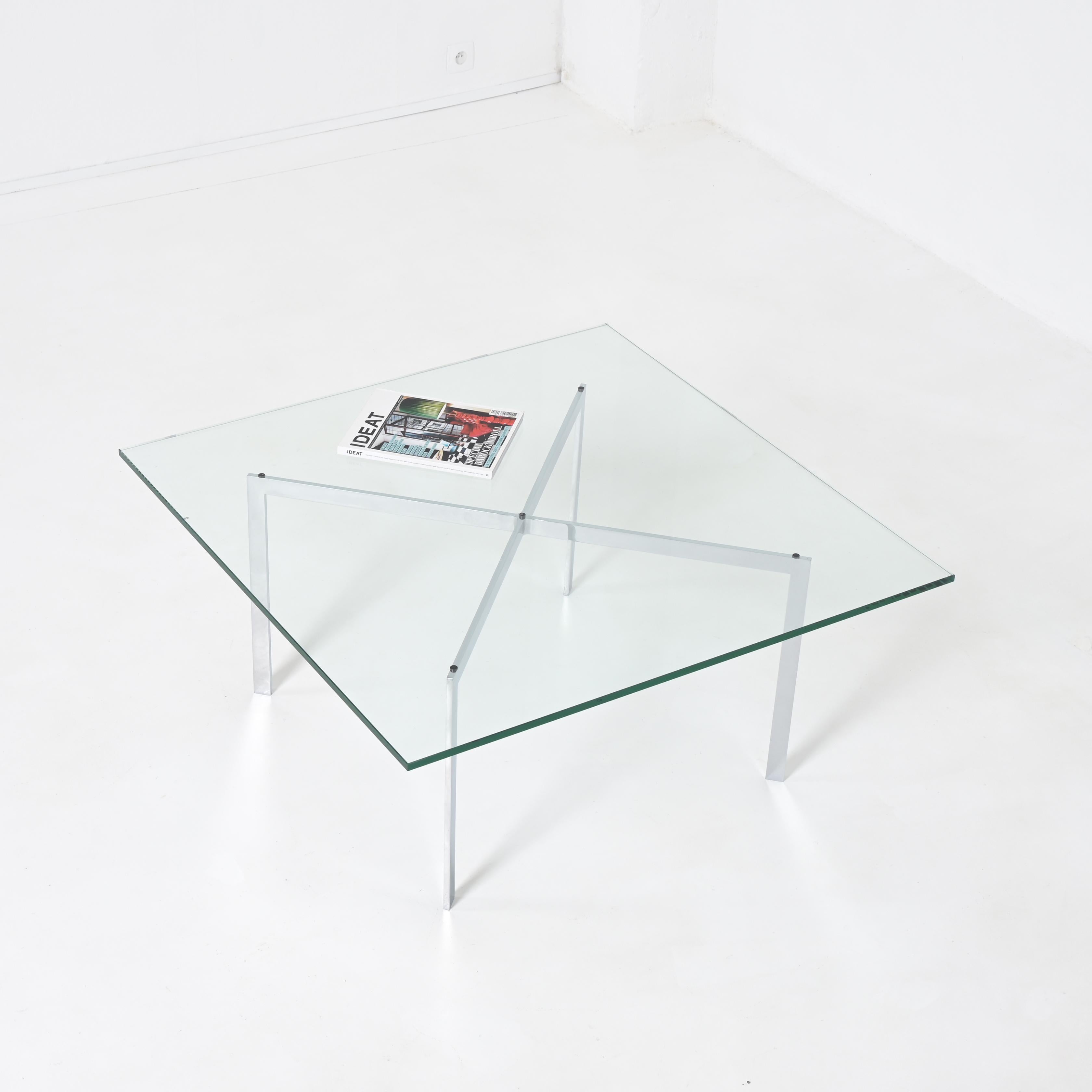 Barcelona - Table basse Tugendhat de L. Mies van der Rohe pour Knoll Int. en vente 5
