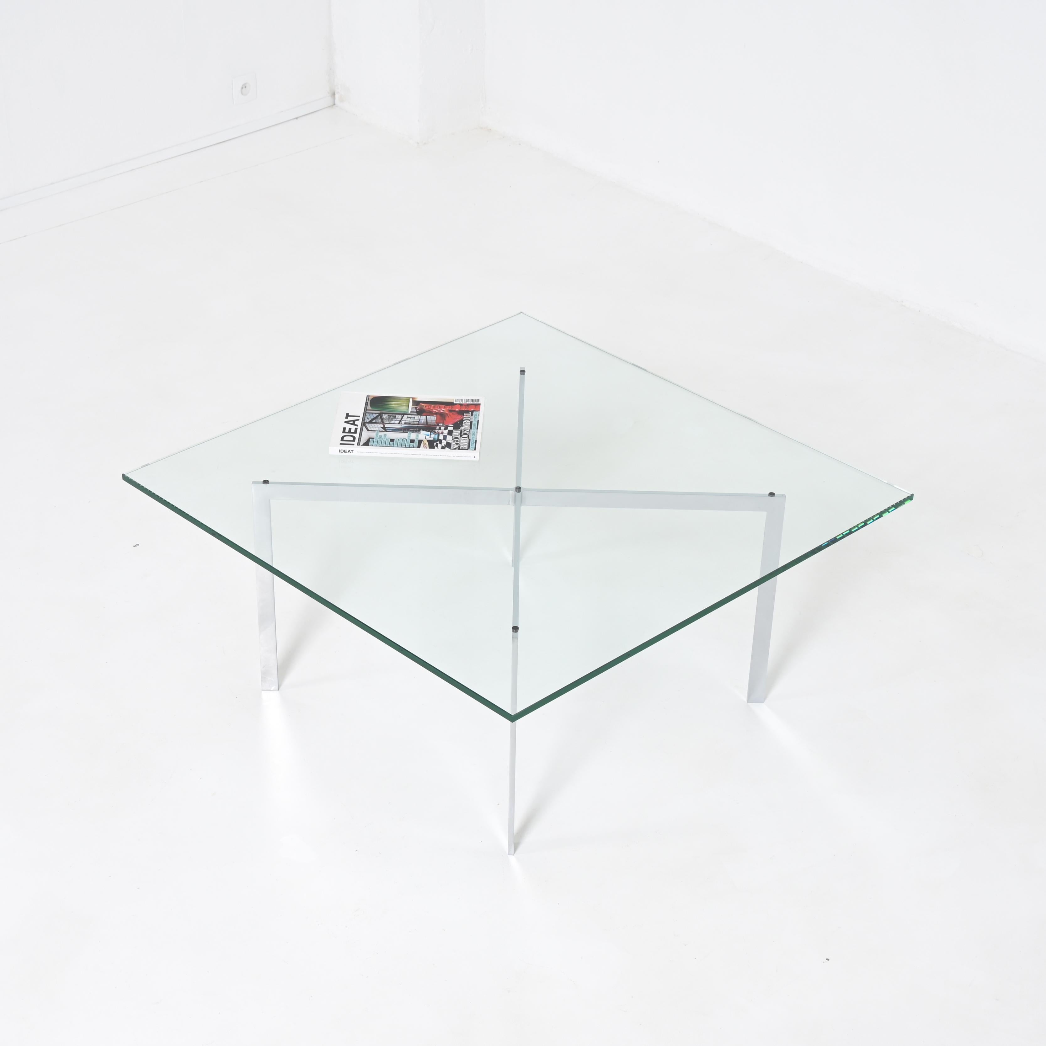 Barcelona - Table basse Tugendhat de L. Mies van der Rohe pour Knoll Int. en vente 6