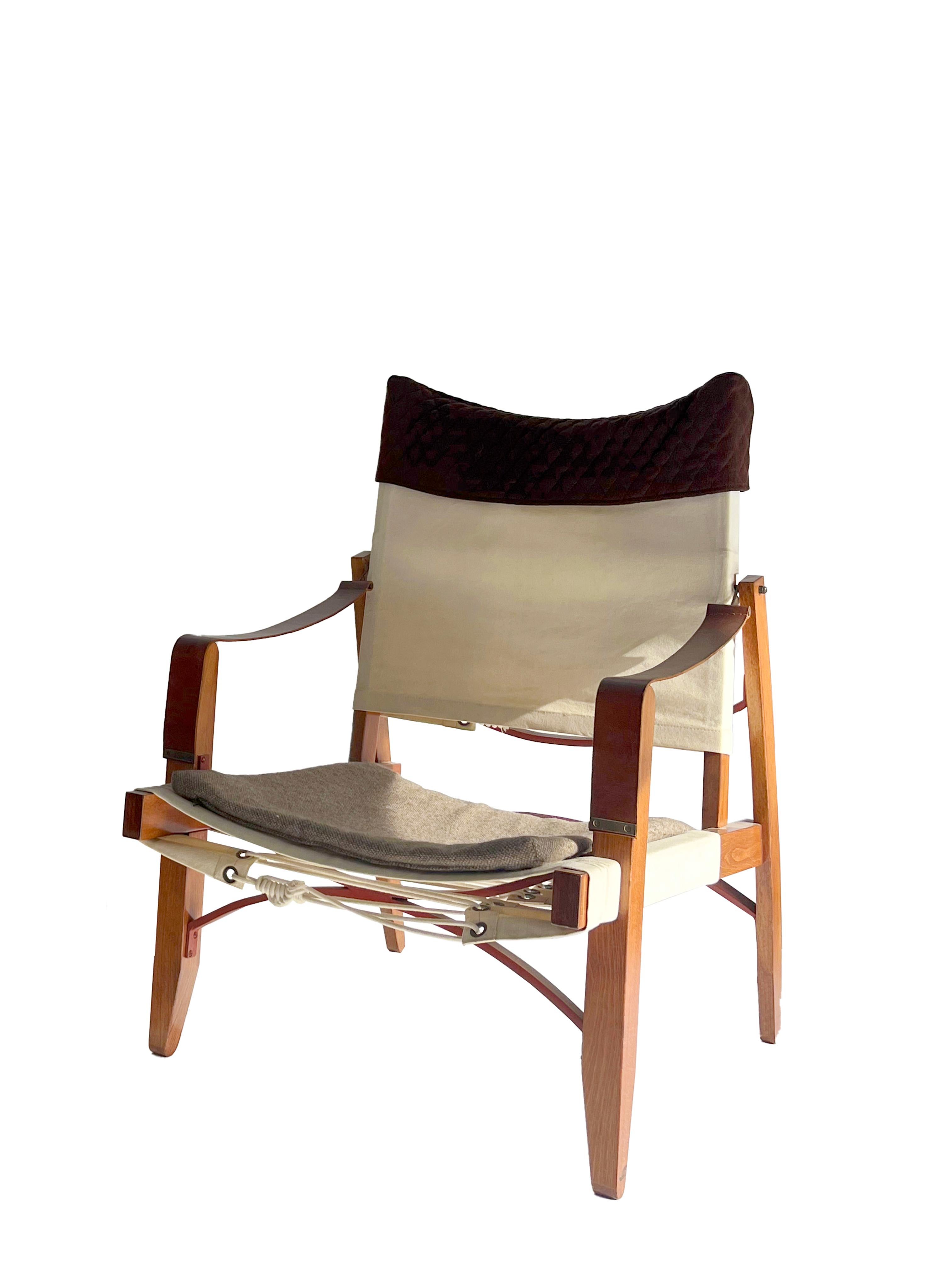 Fauteuil Barceloneta am designs d'Alfonso Milá et Federico Correa 1970 Bon état - En vente à Barcelona, ES