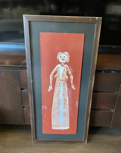 Bardayal Nadjamerrek Australian Indigenous Aboriginal Art Original Bark Painting