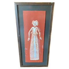 Bardayal Nadjamerrek Australian Indigenous Aboriginal Art Original Bark Painting