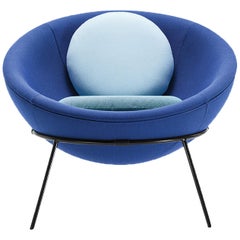 Bardi's Bowl Chair Shiny Blue Nuance
