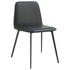 Bardot Chair Met, Fabric, Metal, Black, Red, Green Modern by Emilio Nanni