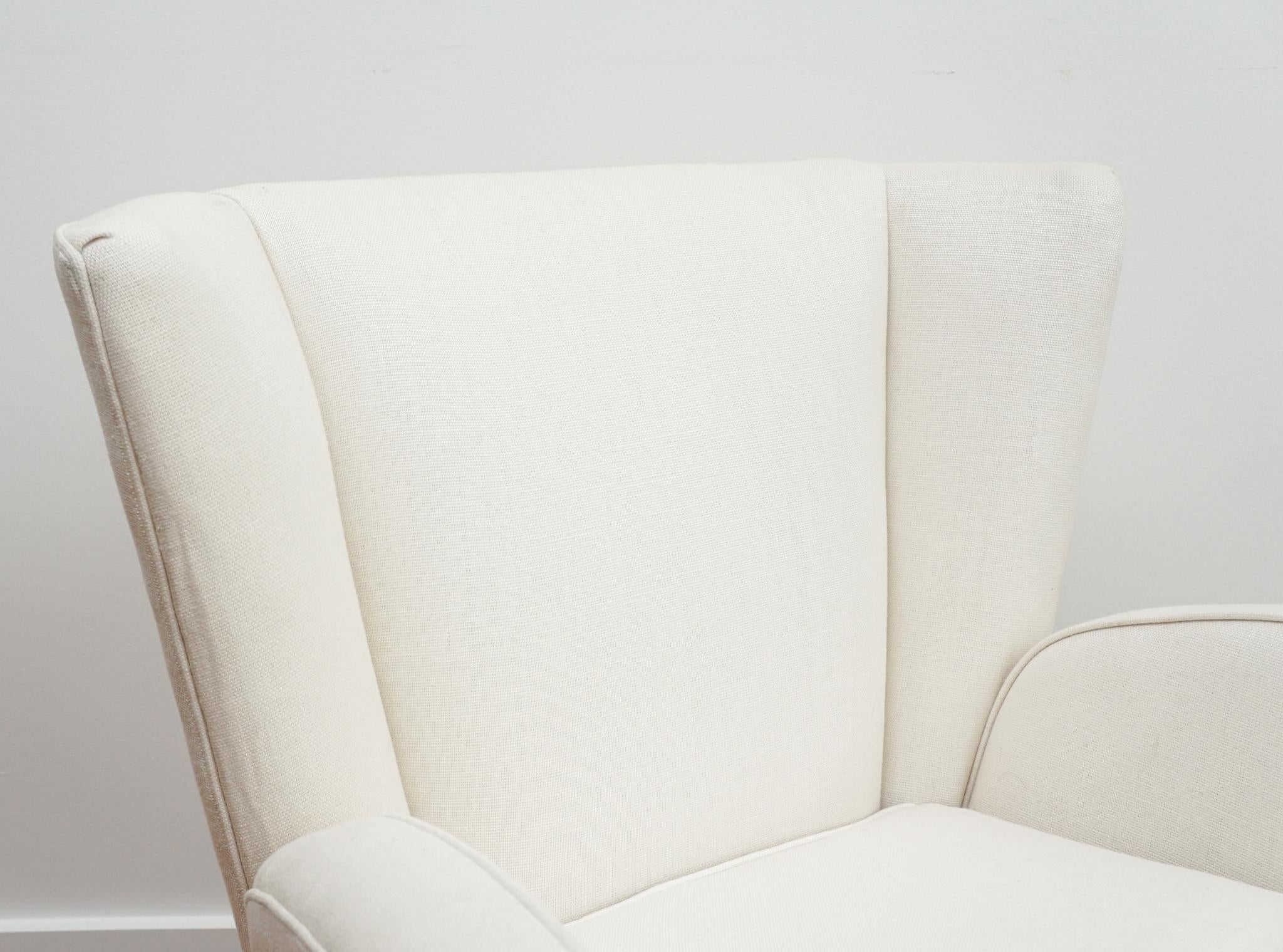 Bardot Wing Chair by Bunny Williams For Sale 1