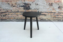 Desnuda un Taburete o una Mesa Auxiliar de Madera Hechos a Mano Disponibles en Tamaños y Acabados Personalizados