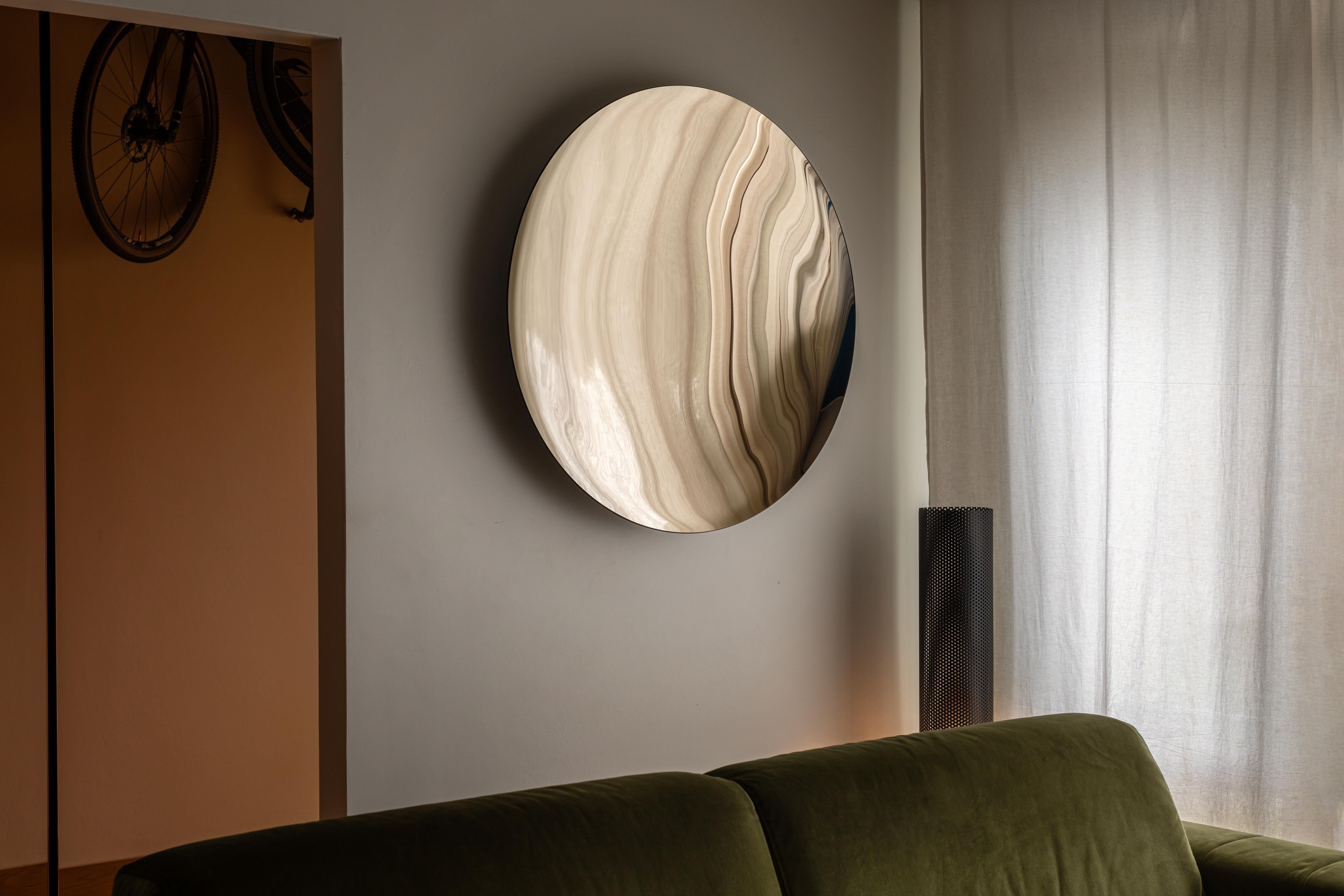Miroir mural Bare Bronze par OOM Contemporary Glass Neuf - En vente à Geneve, CH