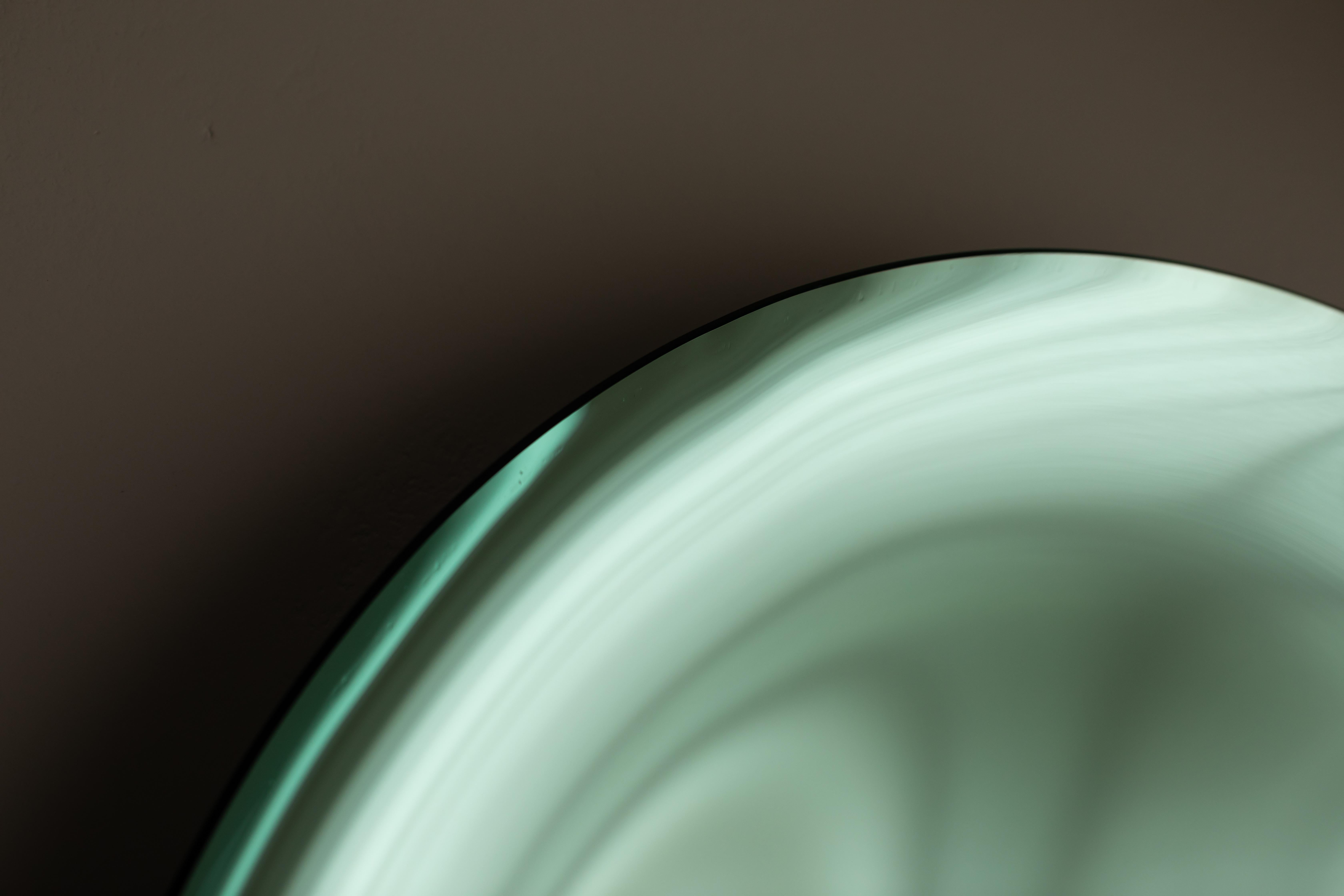 Miroir mural Bare Green par OOM Contemporary Glass Neuf - En vente à Geneve, CH