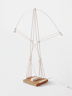 B.A.R.E Series, 'Double' Copper Table Lamp by Lucas Muñoz Muñoz