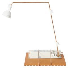 B.A.R.E Series, ''Small Simple'' Copper Table Lamp by Lucas Muñoz Muñoz