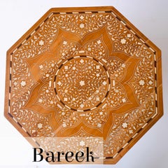 Bareek Inlay End Table